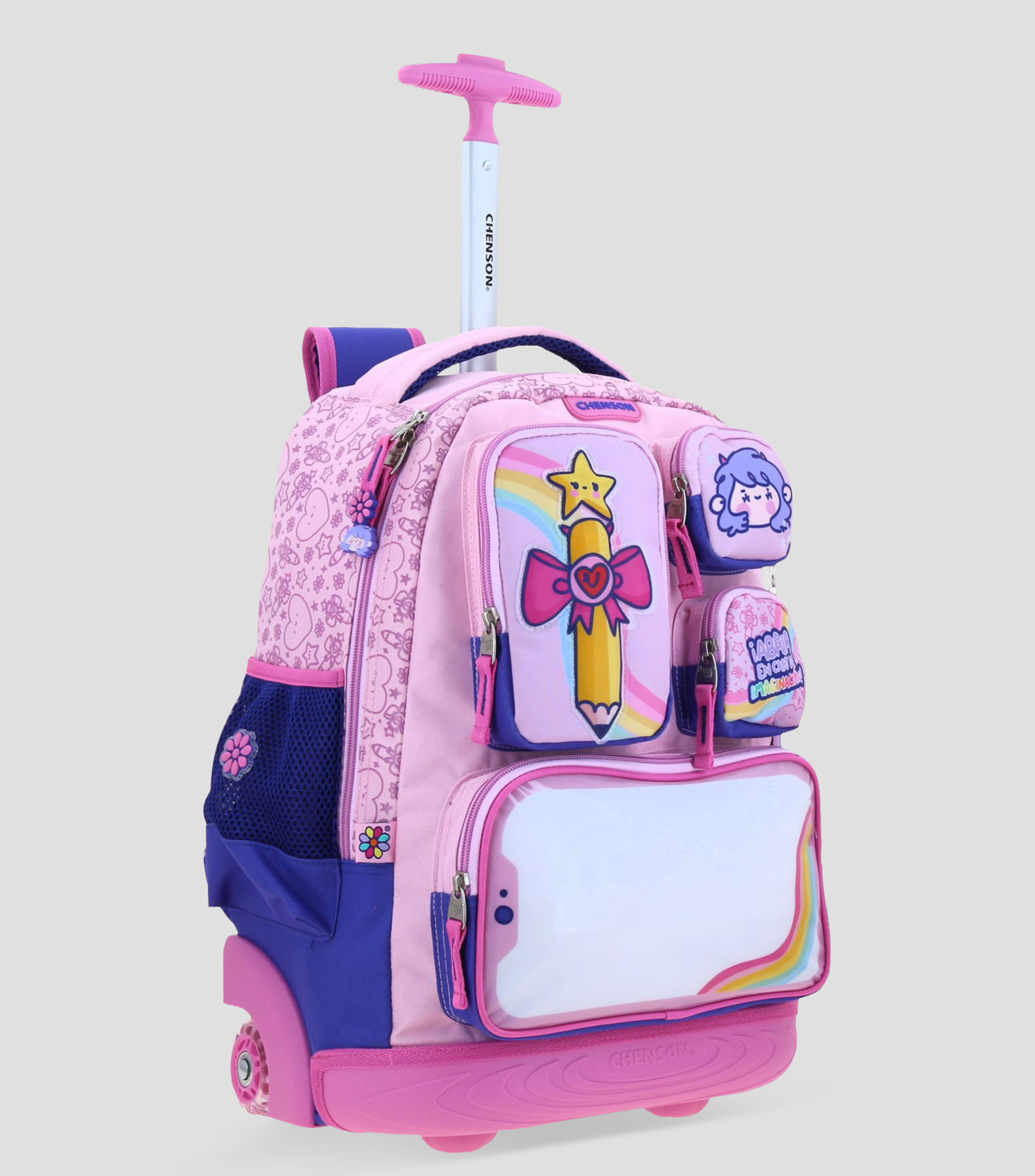 Mochila Escolar con ruedas Vania Bachur Lapi Niña