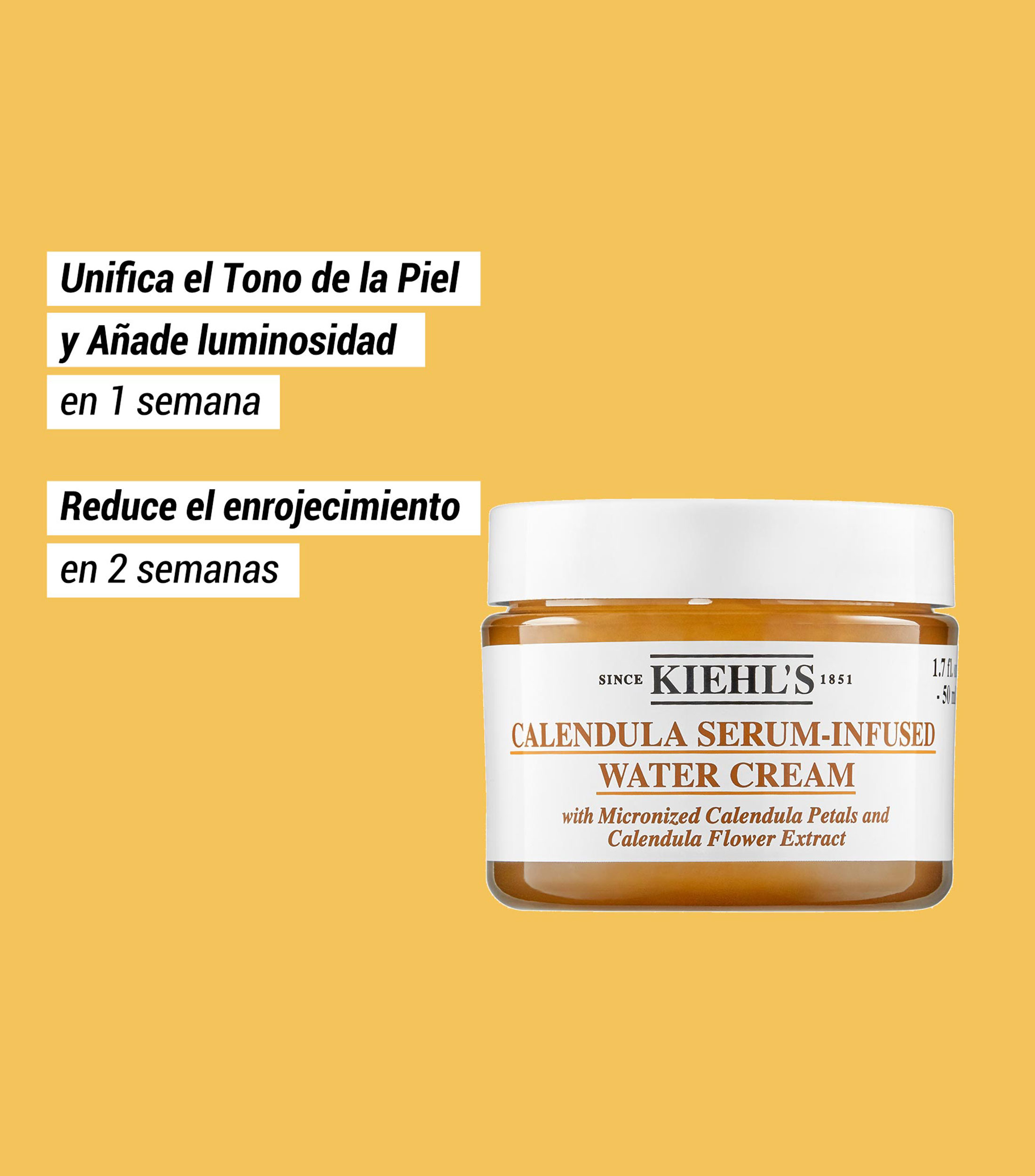 Suero para el rostro Caléndula Infused Water Cream, 50 ml