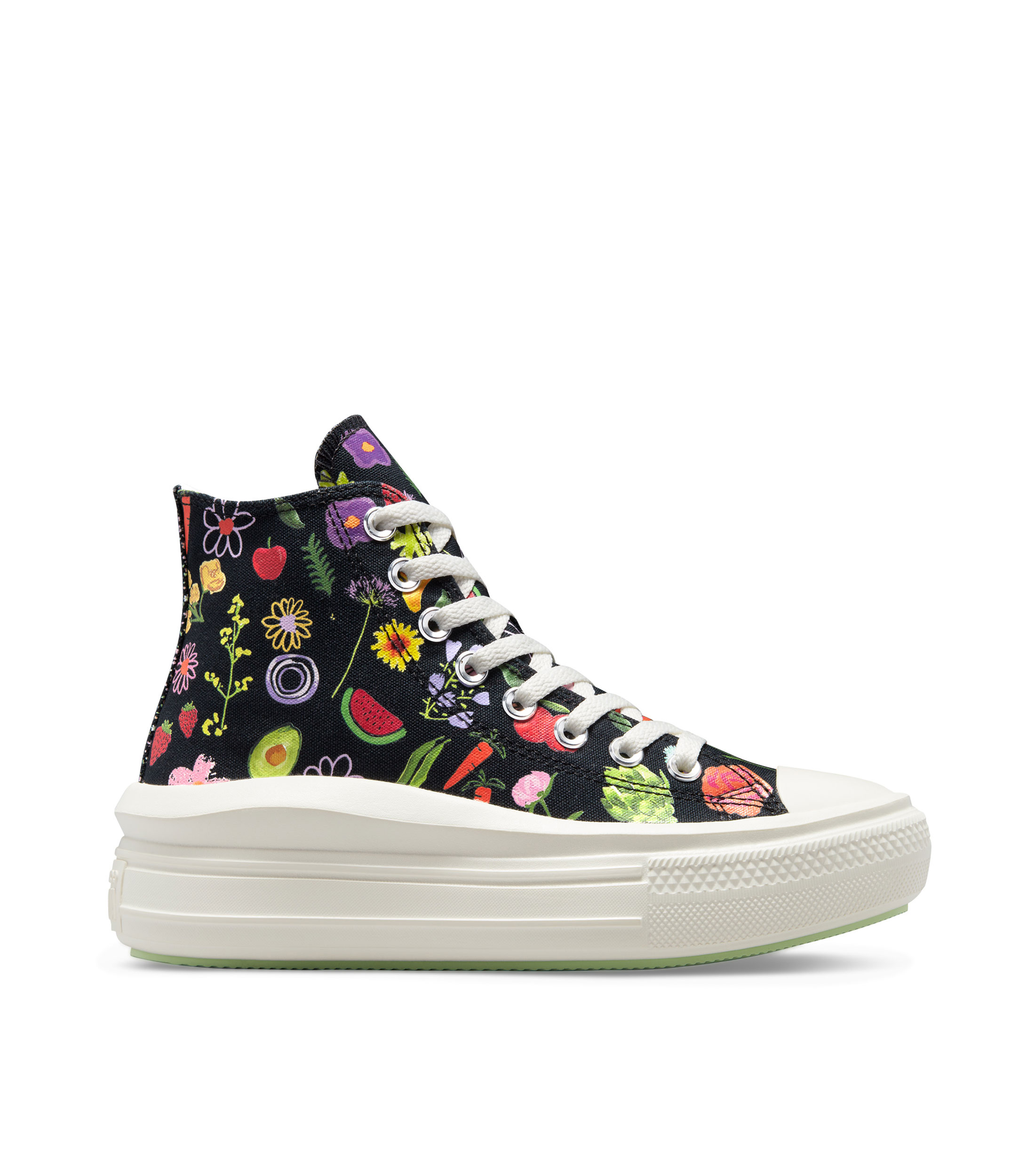 Converse Tenis casuales tipo bota Chuck Move Festival Juicy Green Graphic Mujer El Palacio de Hierro