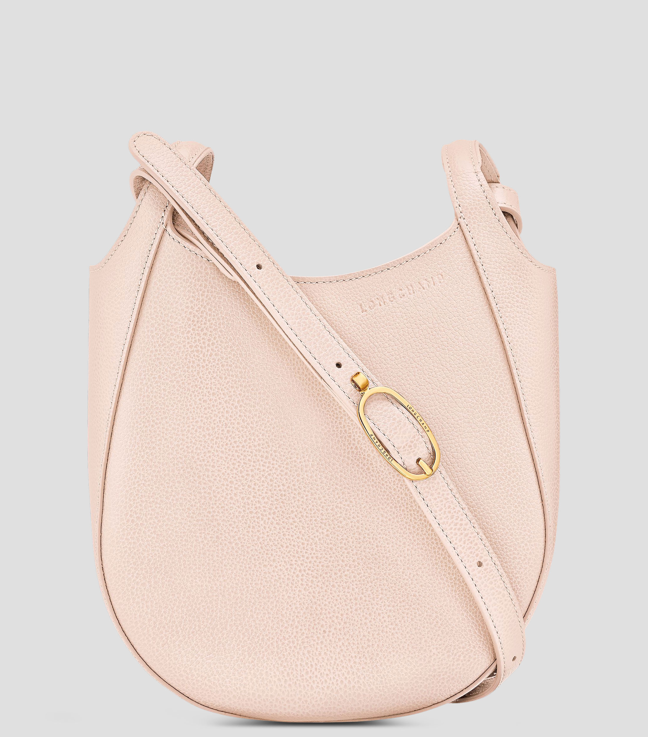 Bolsa Crossbody en cuero de vaqueta granulada Mujer