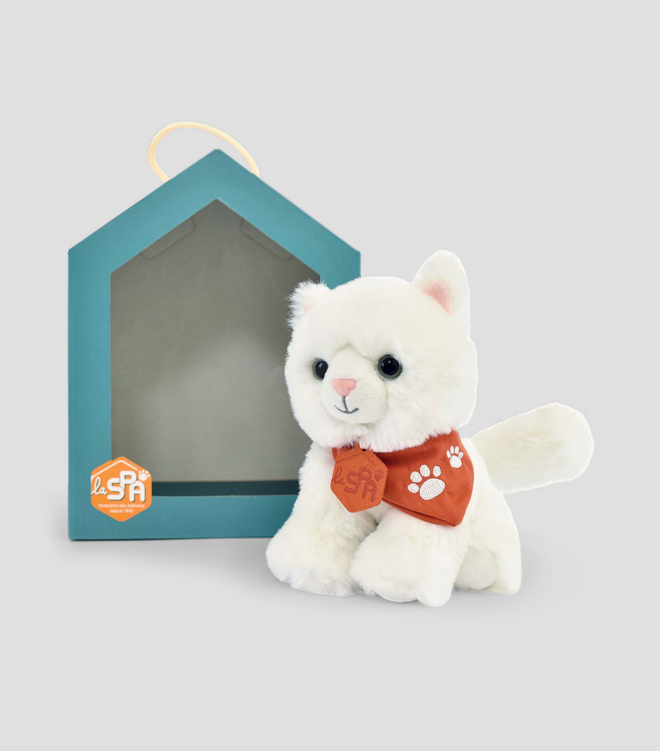 Gatito de Peluche blanco
