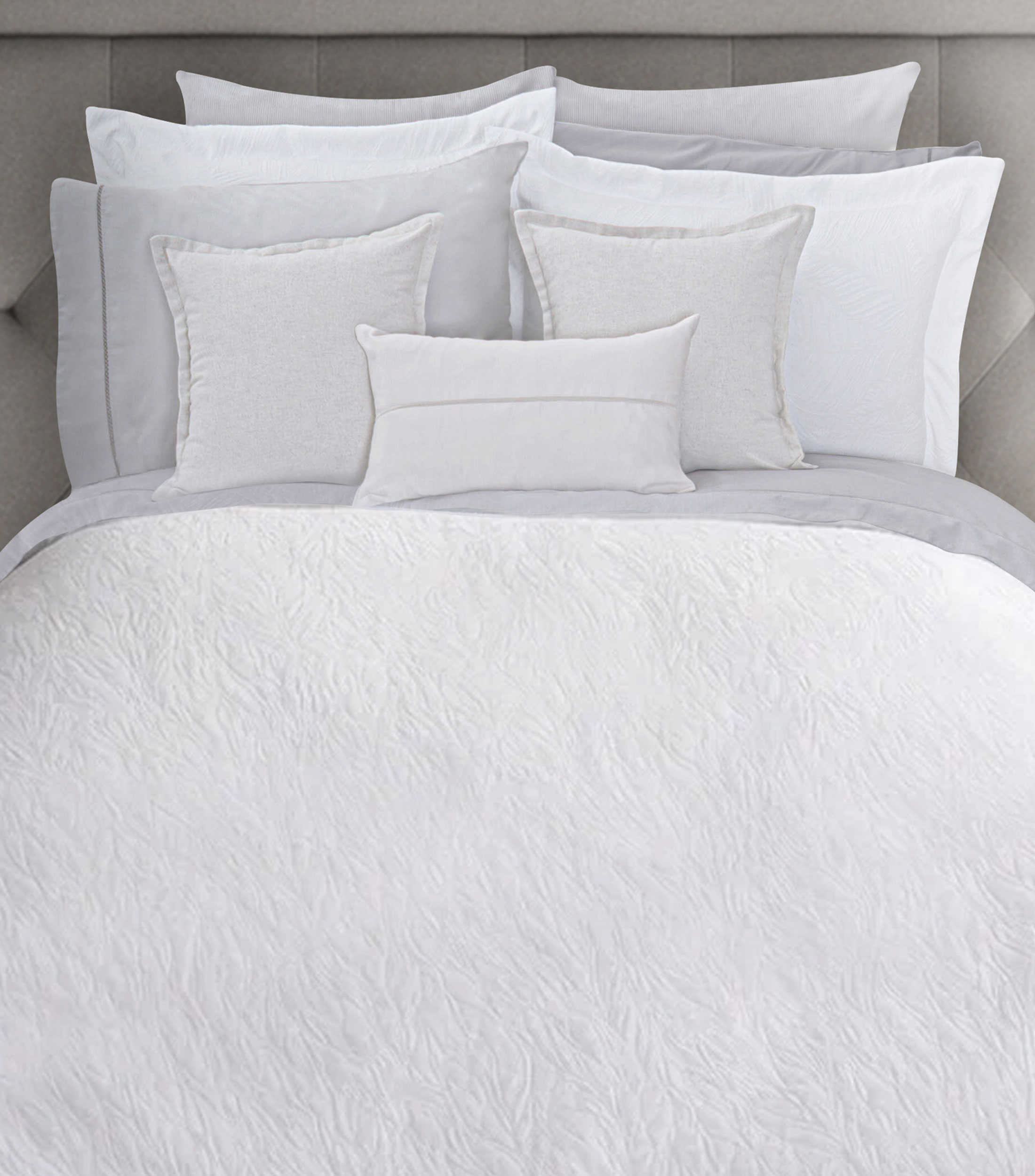 Funda para almohada King Size ALVAR Blanca