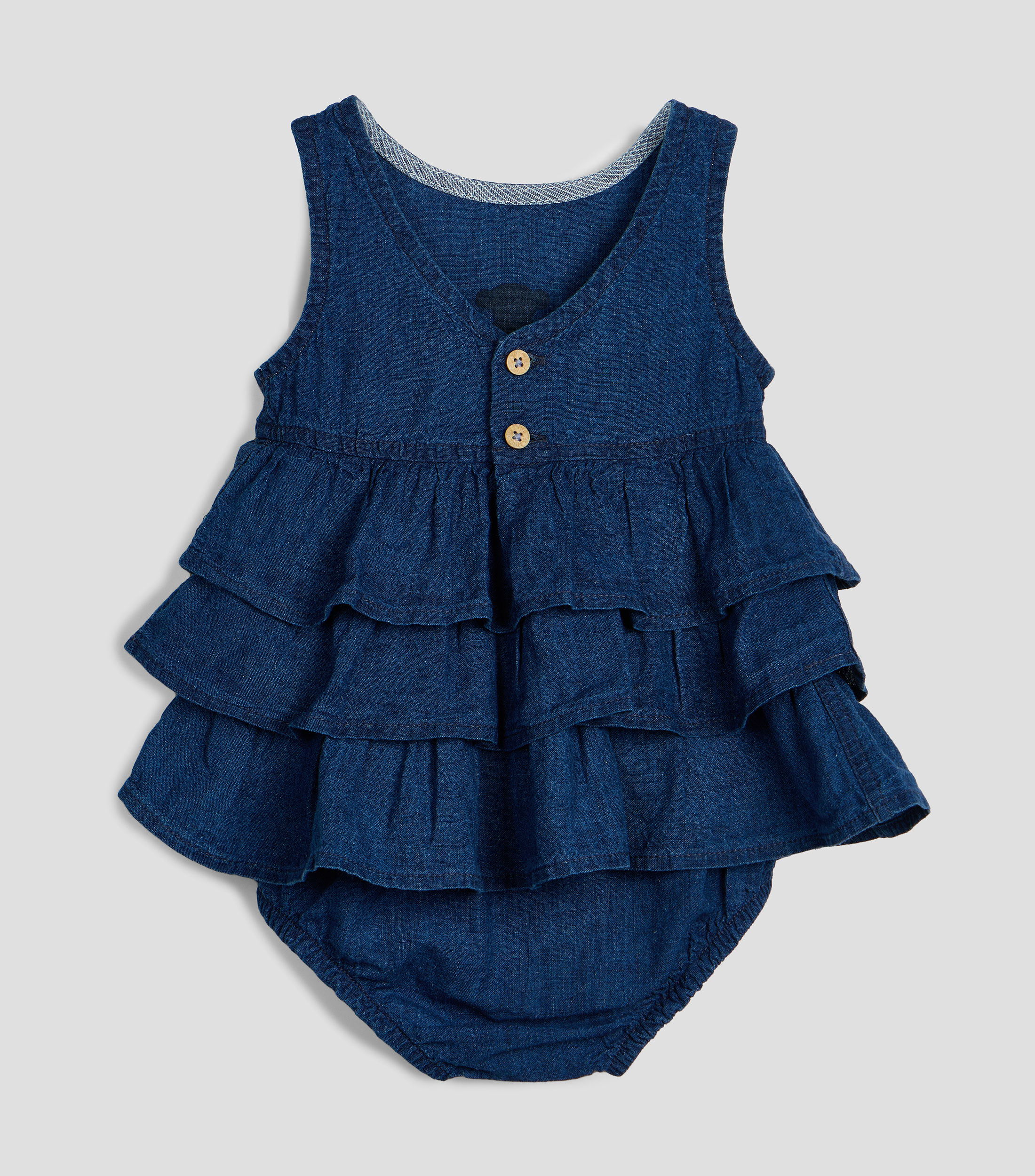 Vestido jaspeado Bebé