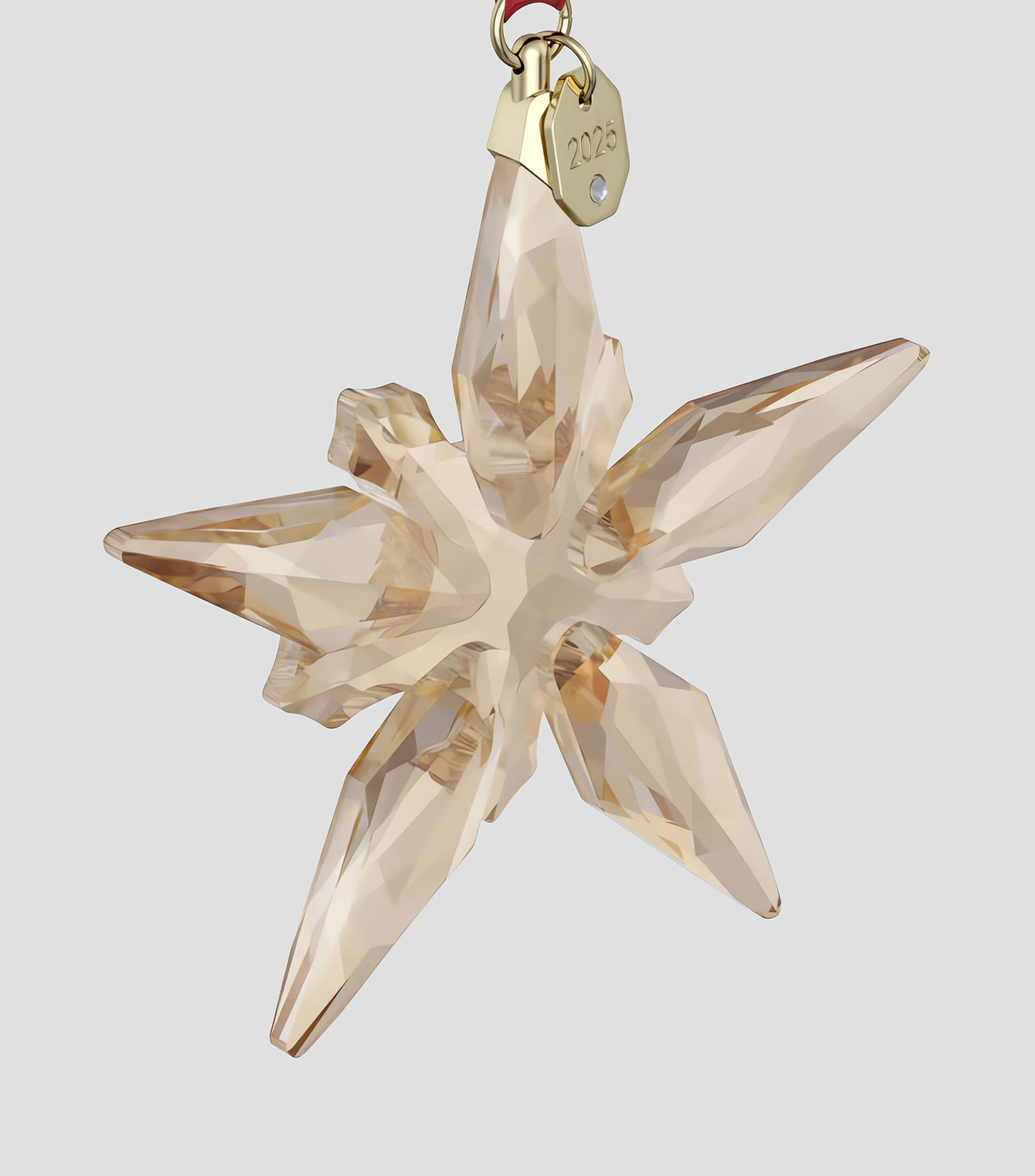 Ornamento navideño Annual Edition en cristal