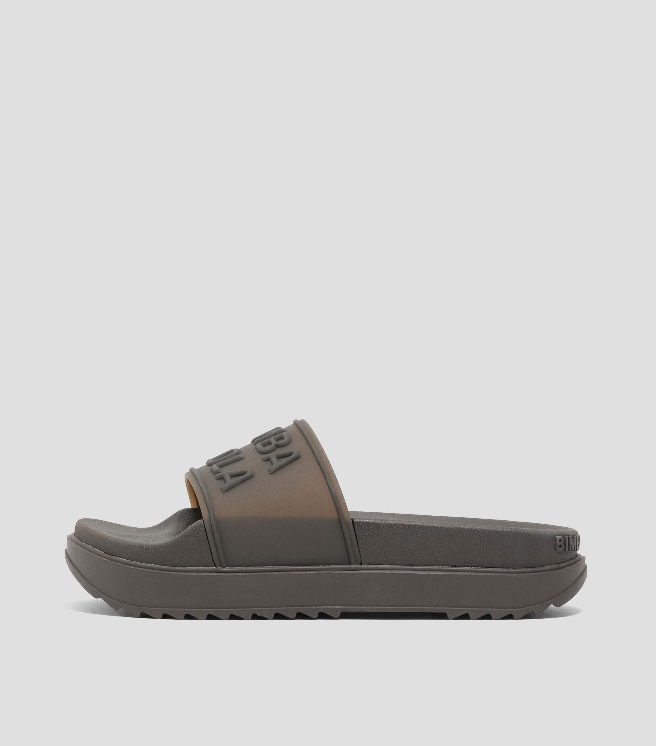 Sandalias plataforma chocolate Mujer