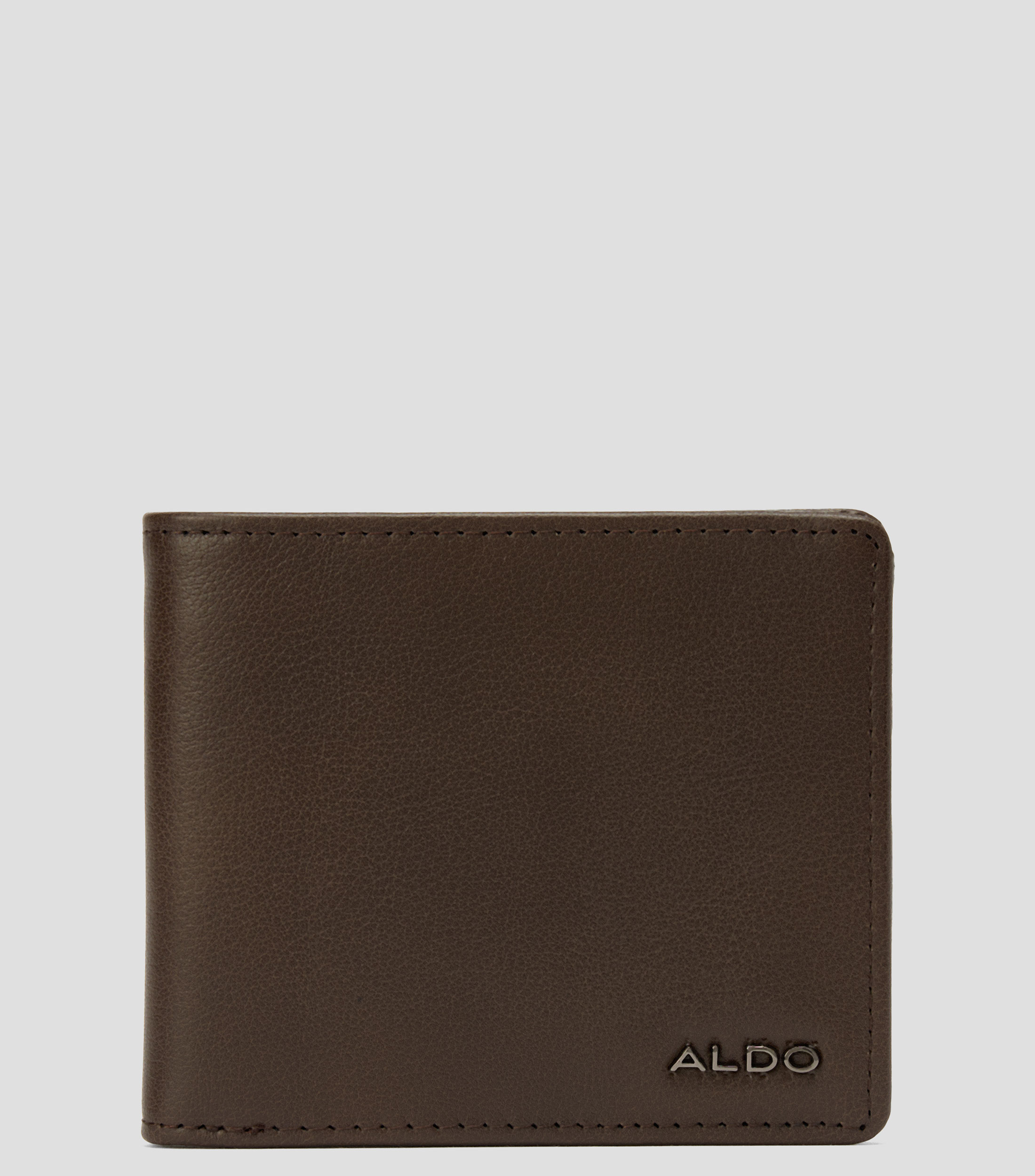 Cartera bifold lisa Hombre