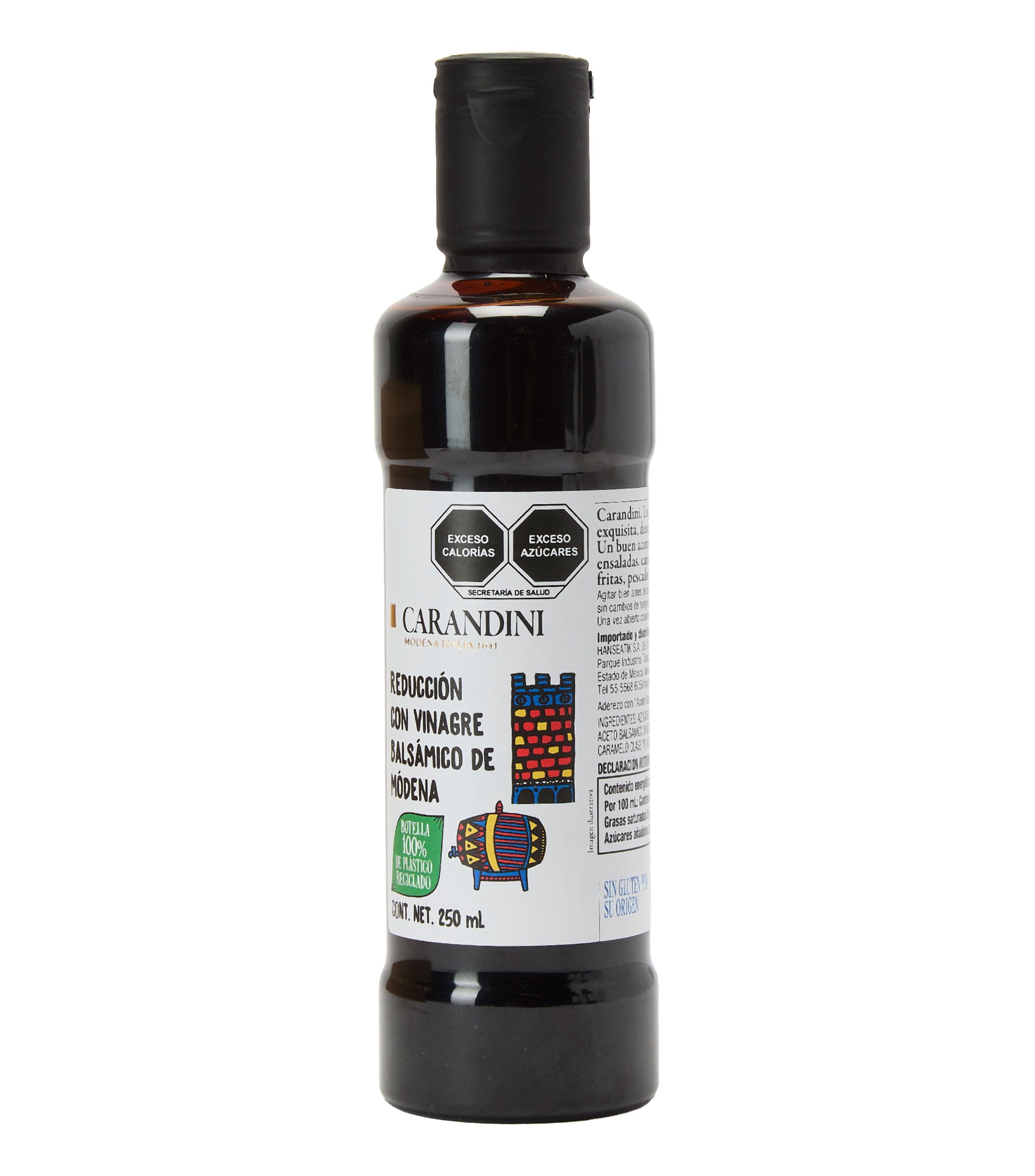 Reduccion con vinagre balsamico de modena, 250 ml