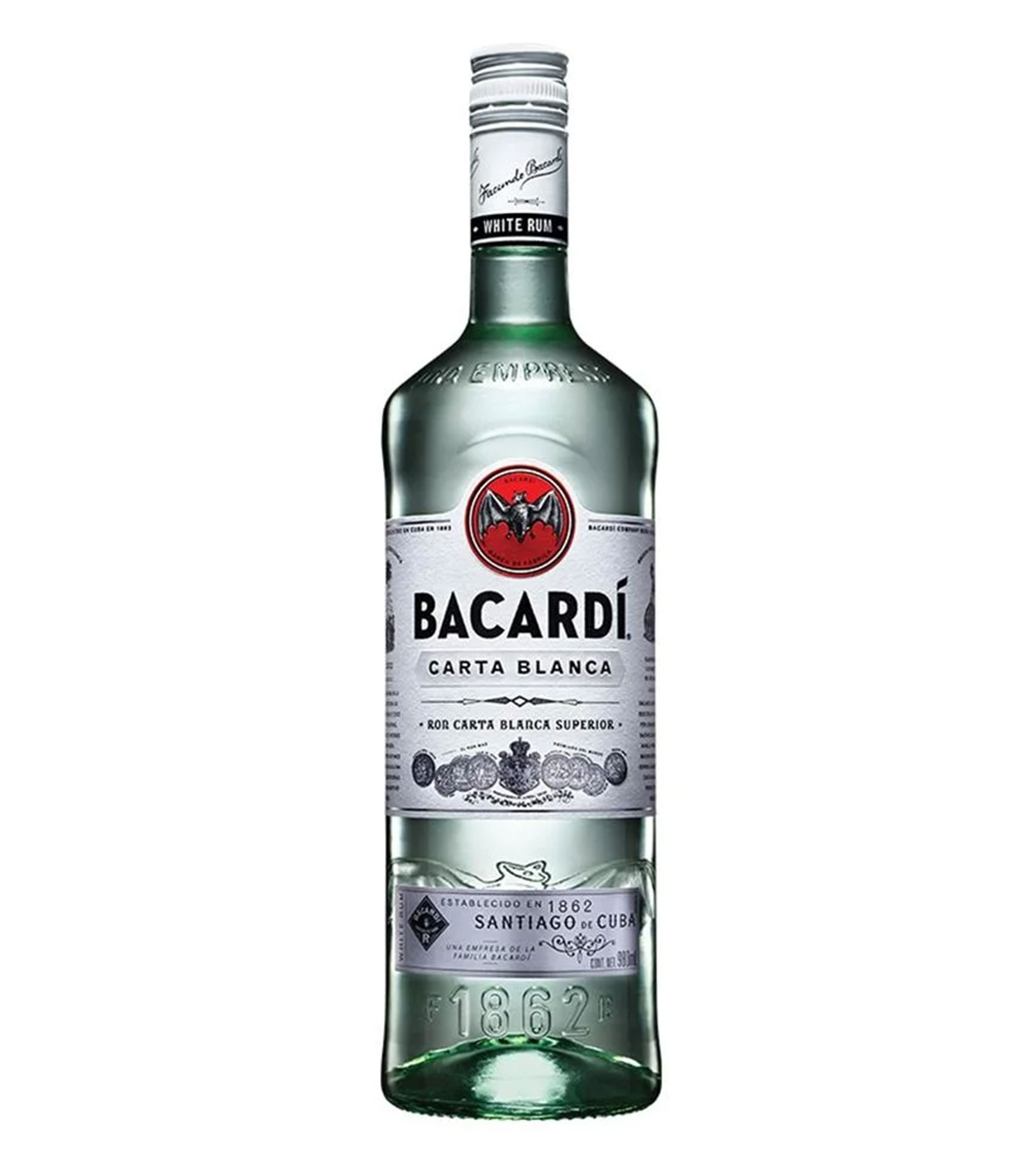 Ron blanco Bacardi Carta Blanca, 700 ml