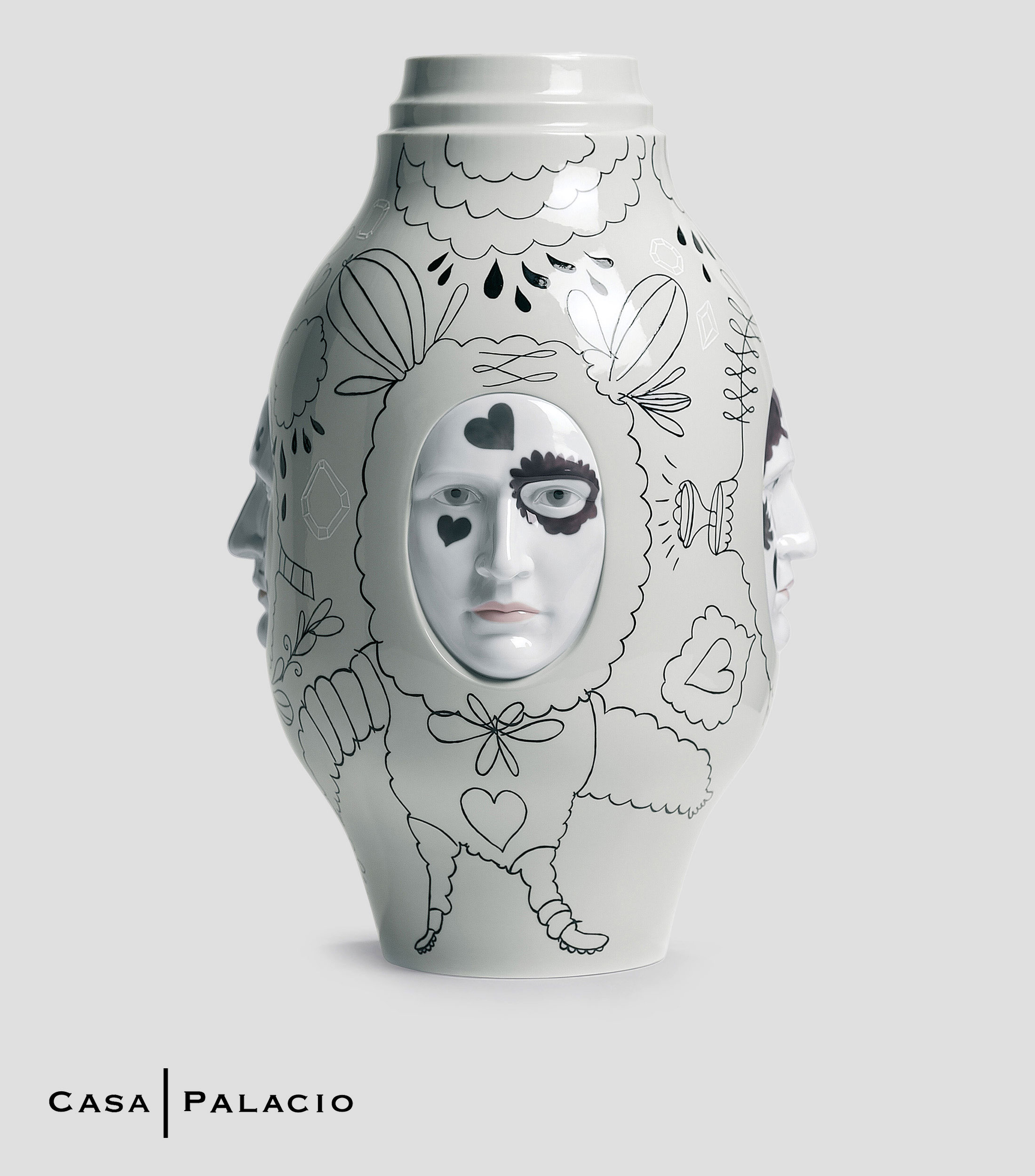 Jarrón Decorativo Conversation Vase II