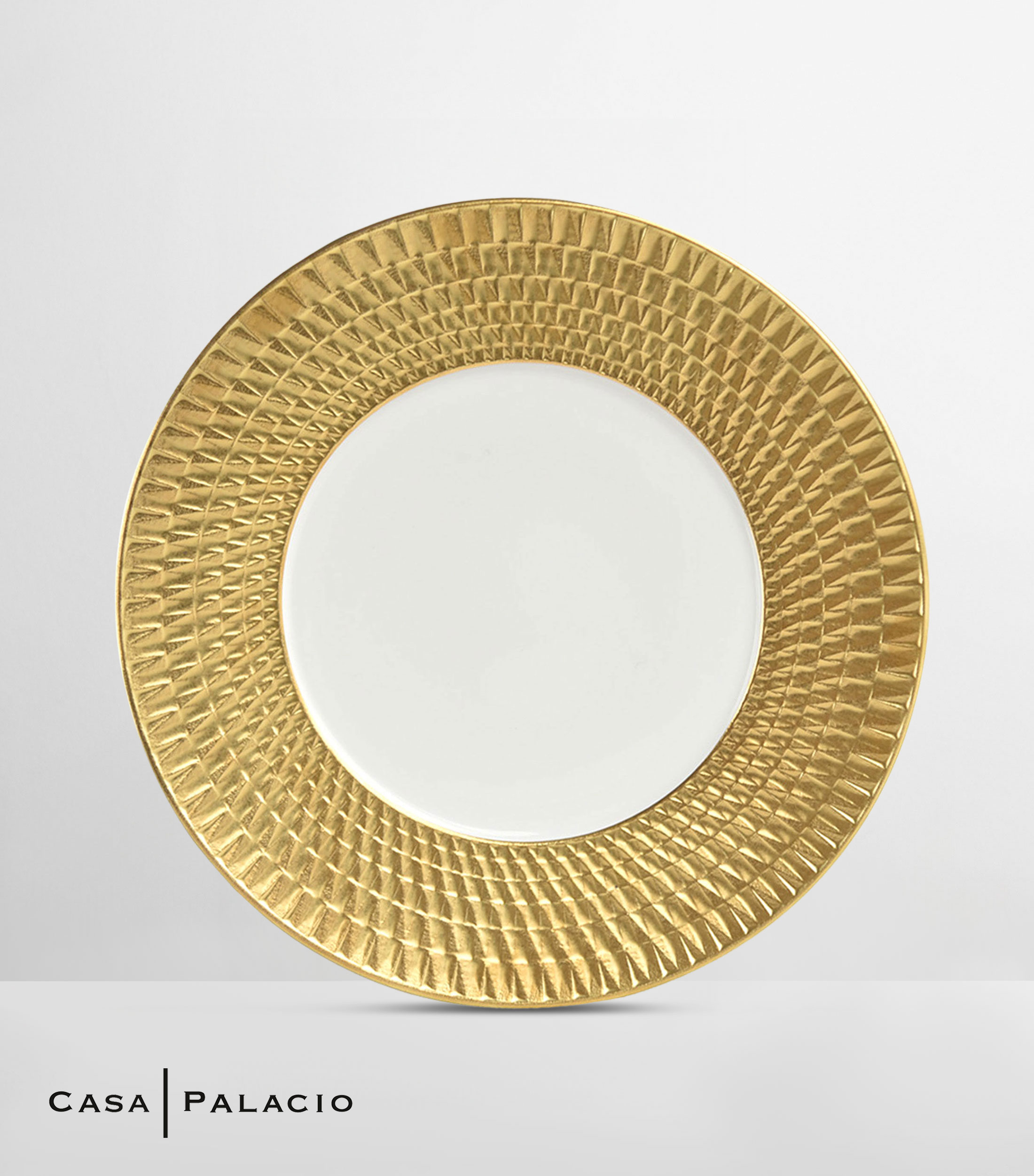 Plato para ensalada Twist en porcelana