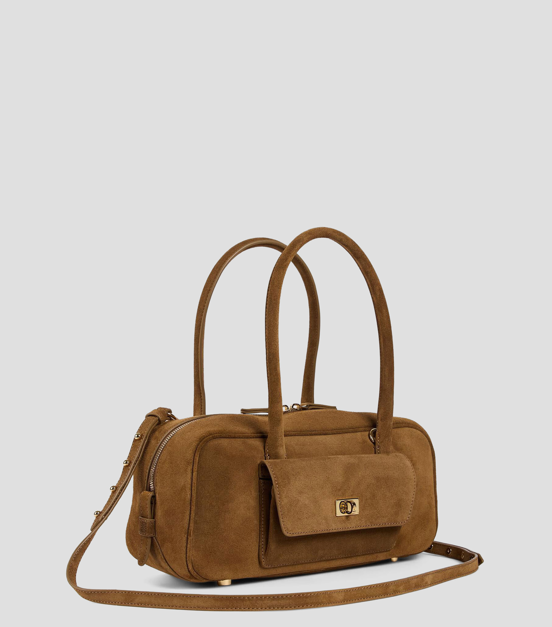 Bolsa bowler en piel Ezmehralda lisa Mujer