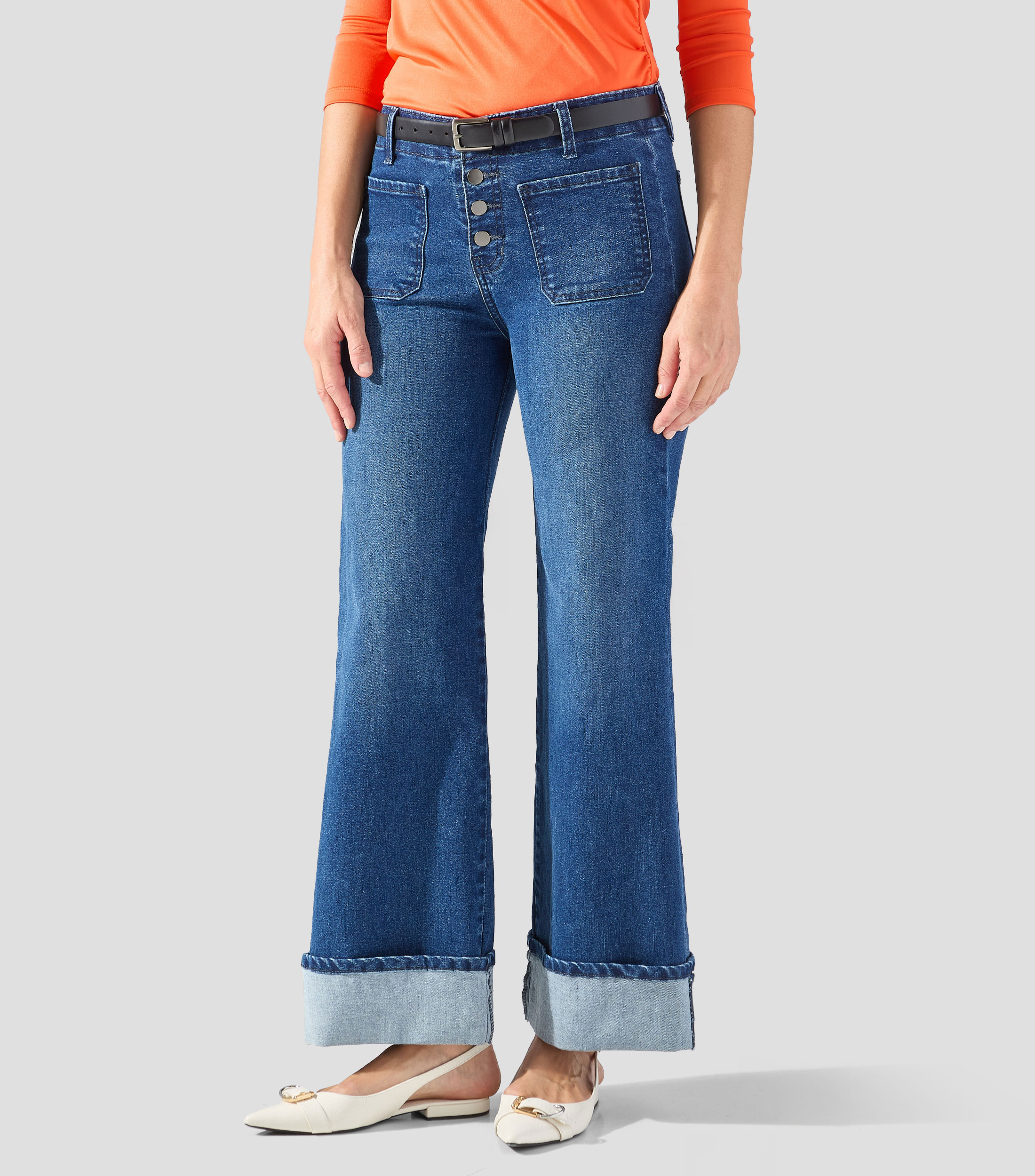 Jeans recto Mujer