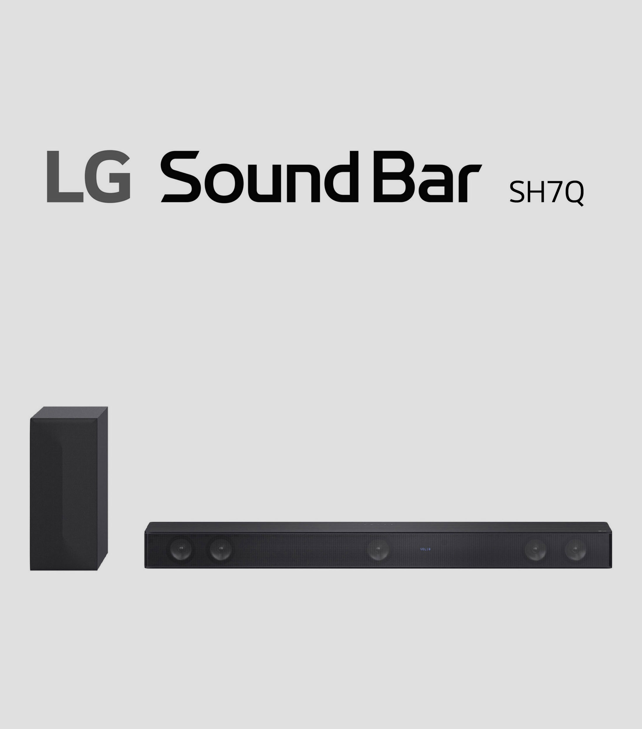 Barra de Sonido LG SH7Q 5.1 canales con DTS Virtual:X