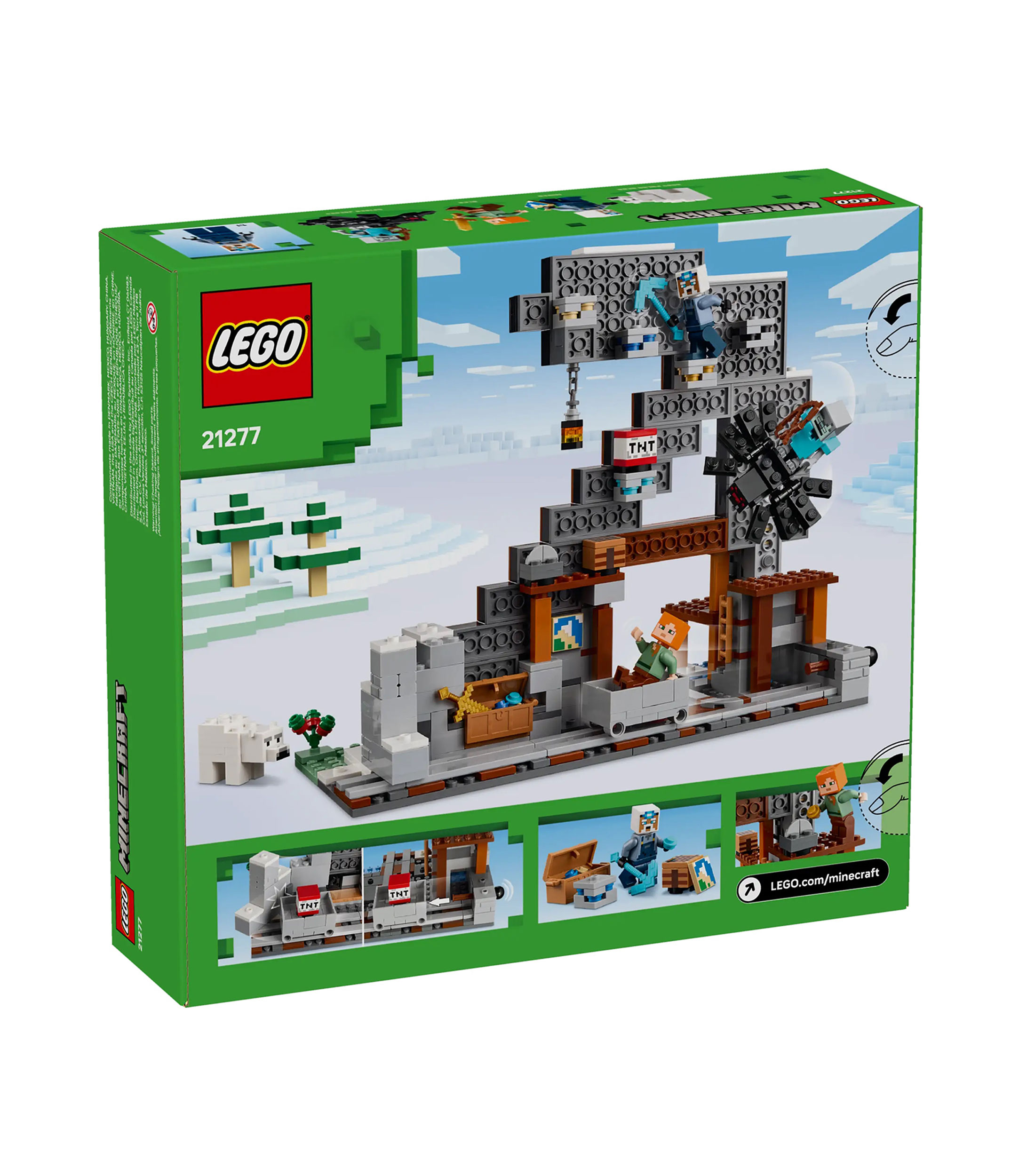 Lego Minecraft, La Mina del Pico 21277