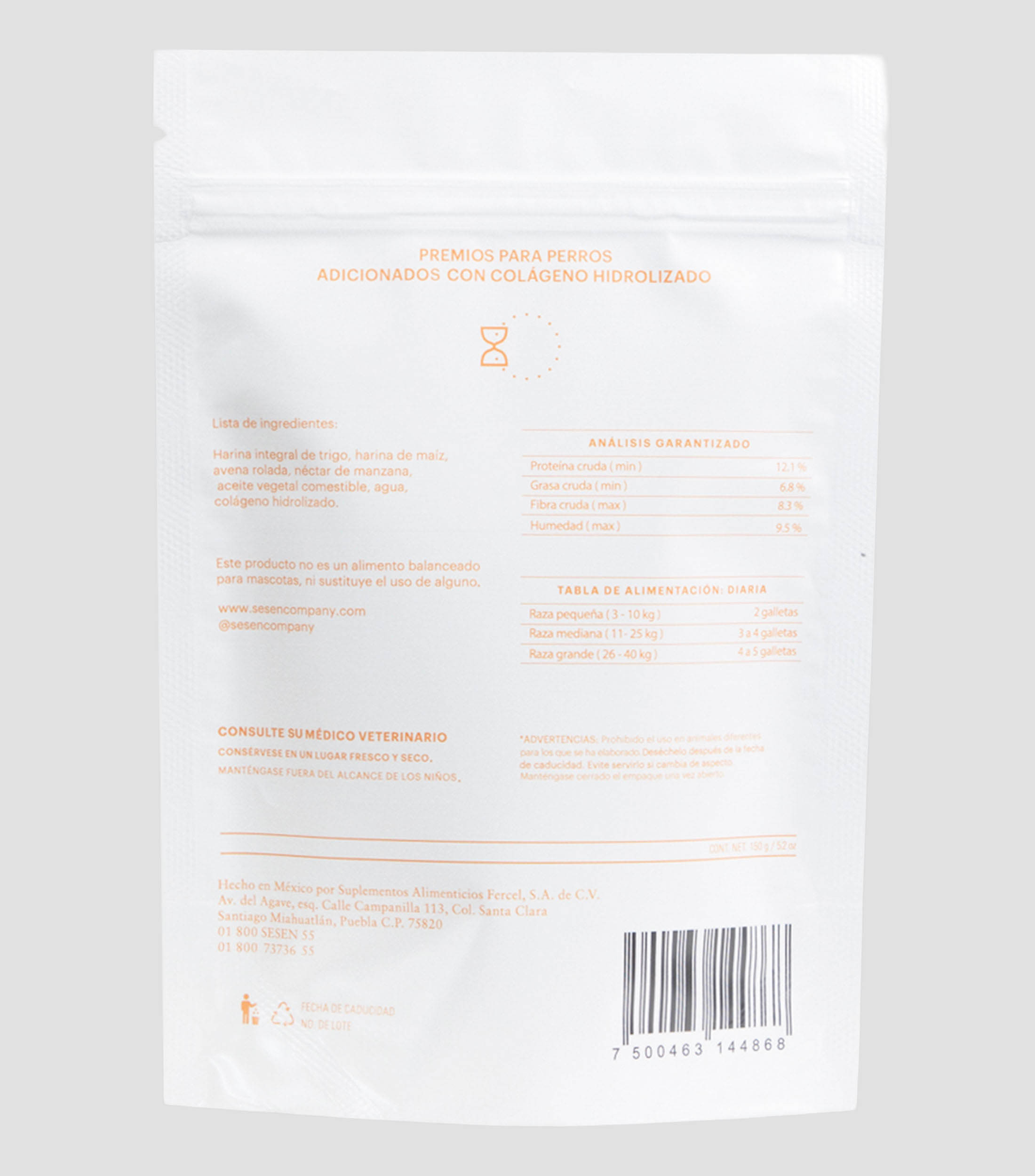 Snacks para perro Manzana, 150 g