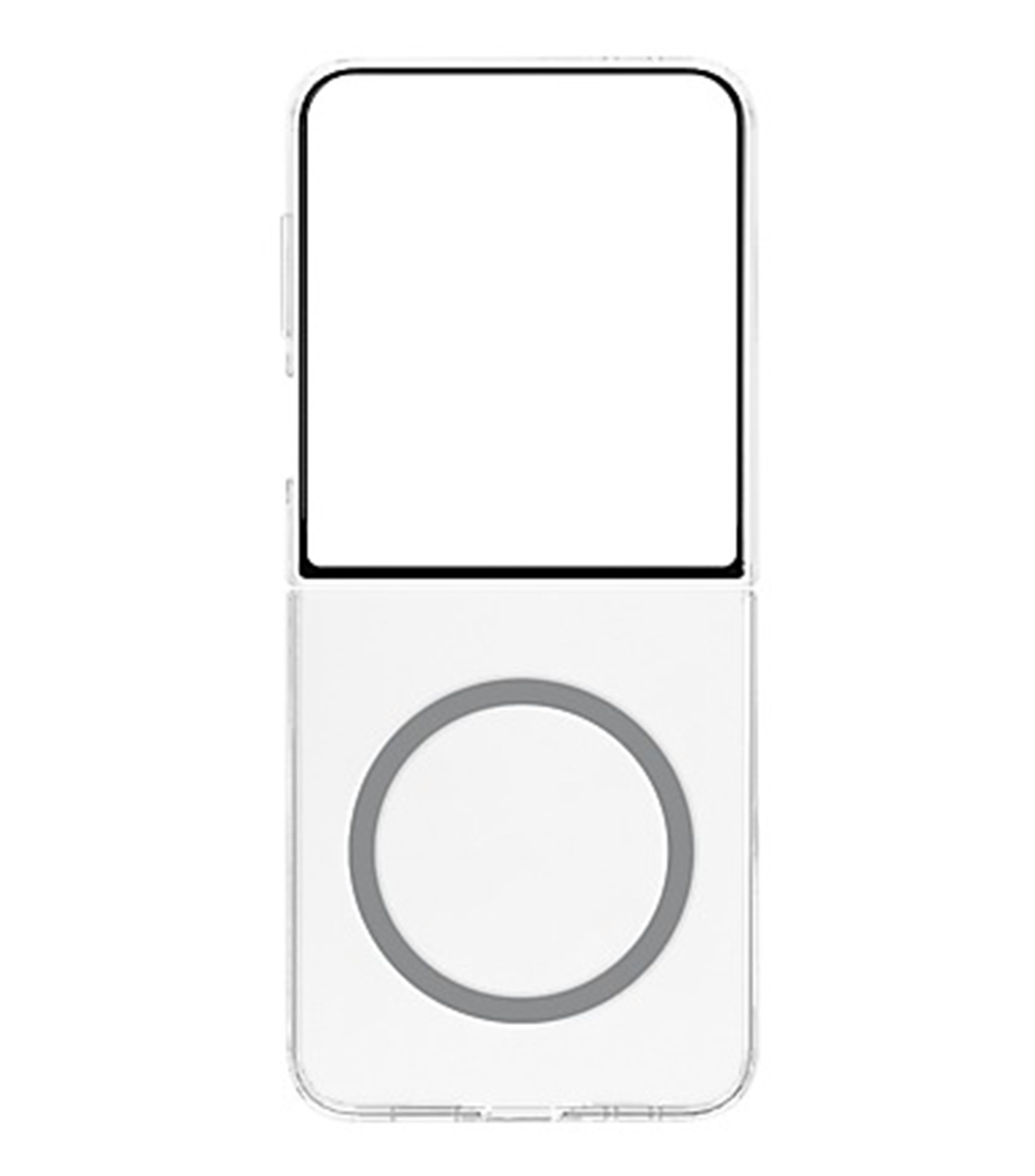 Funda para Galaxy Z Flip7 Clear Magnet