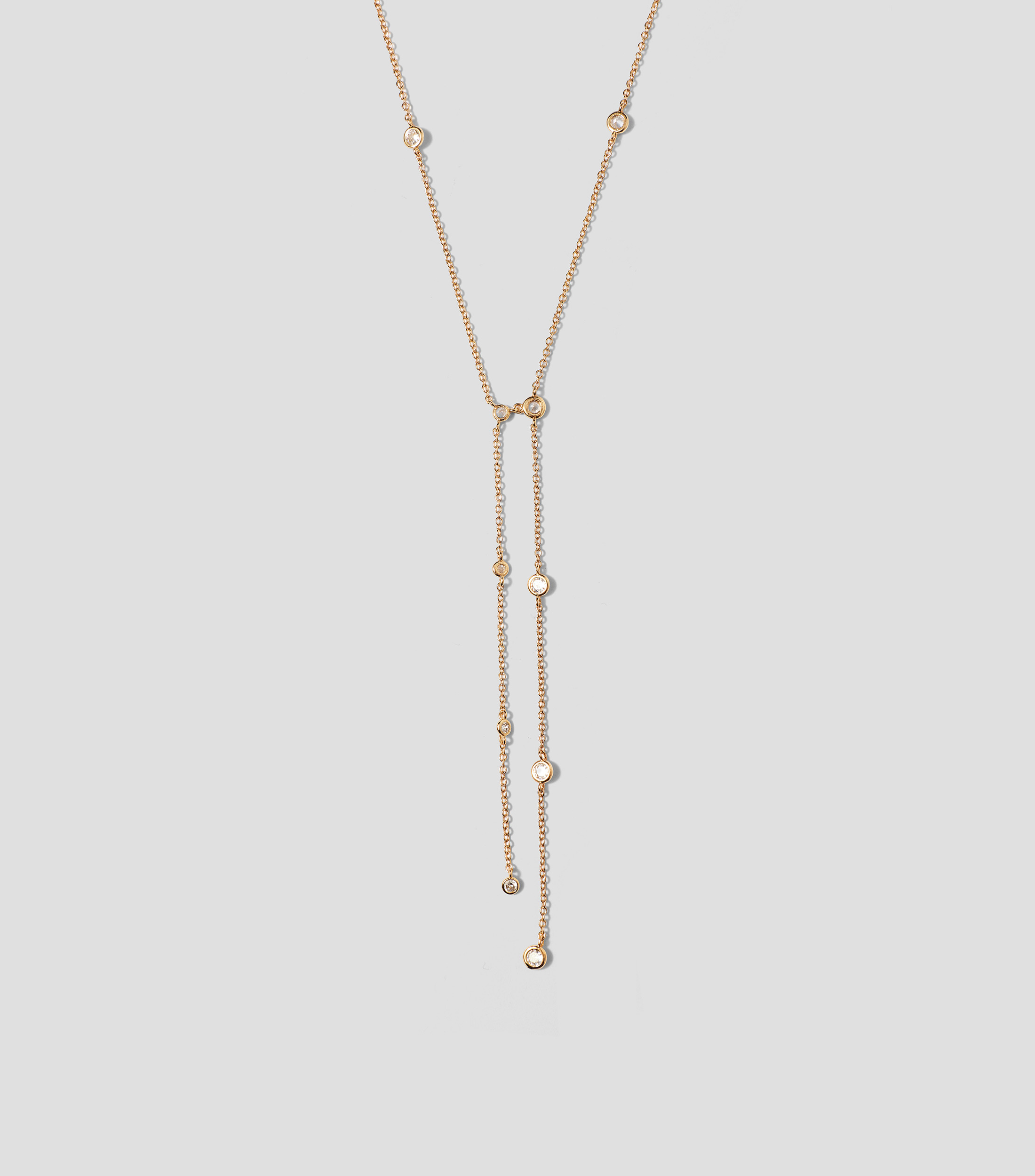 Collar con circonias Goldenelle Mujer
