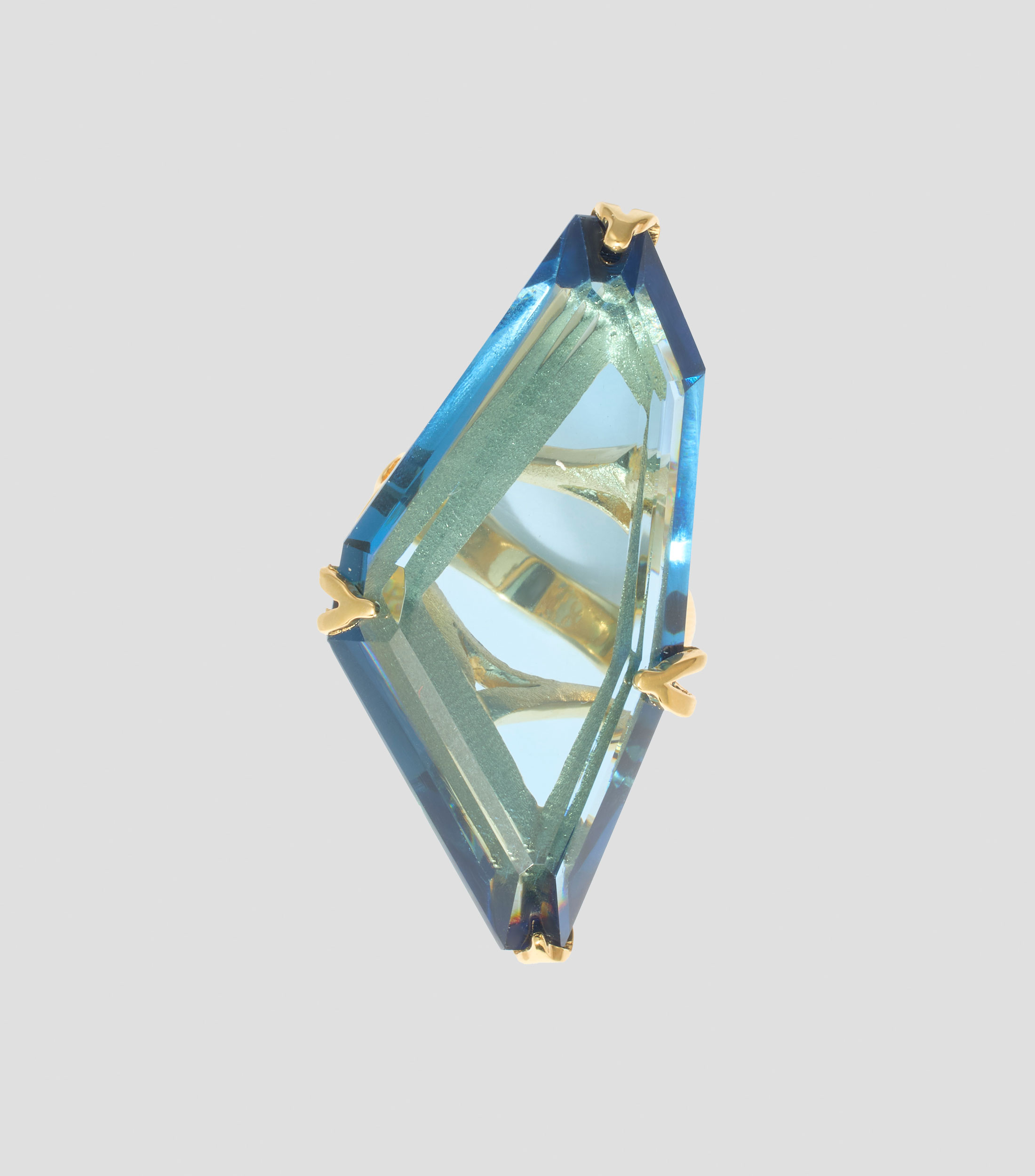 Anillo en plata Diosas con cristal Mujer