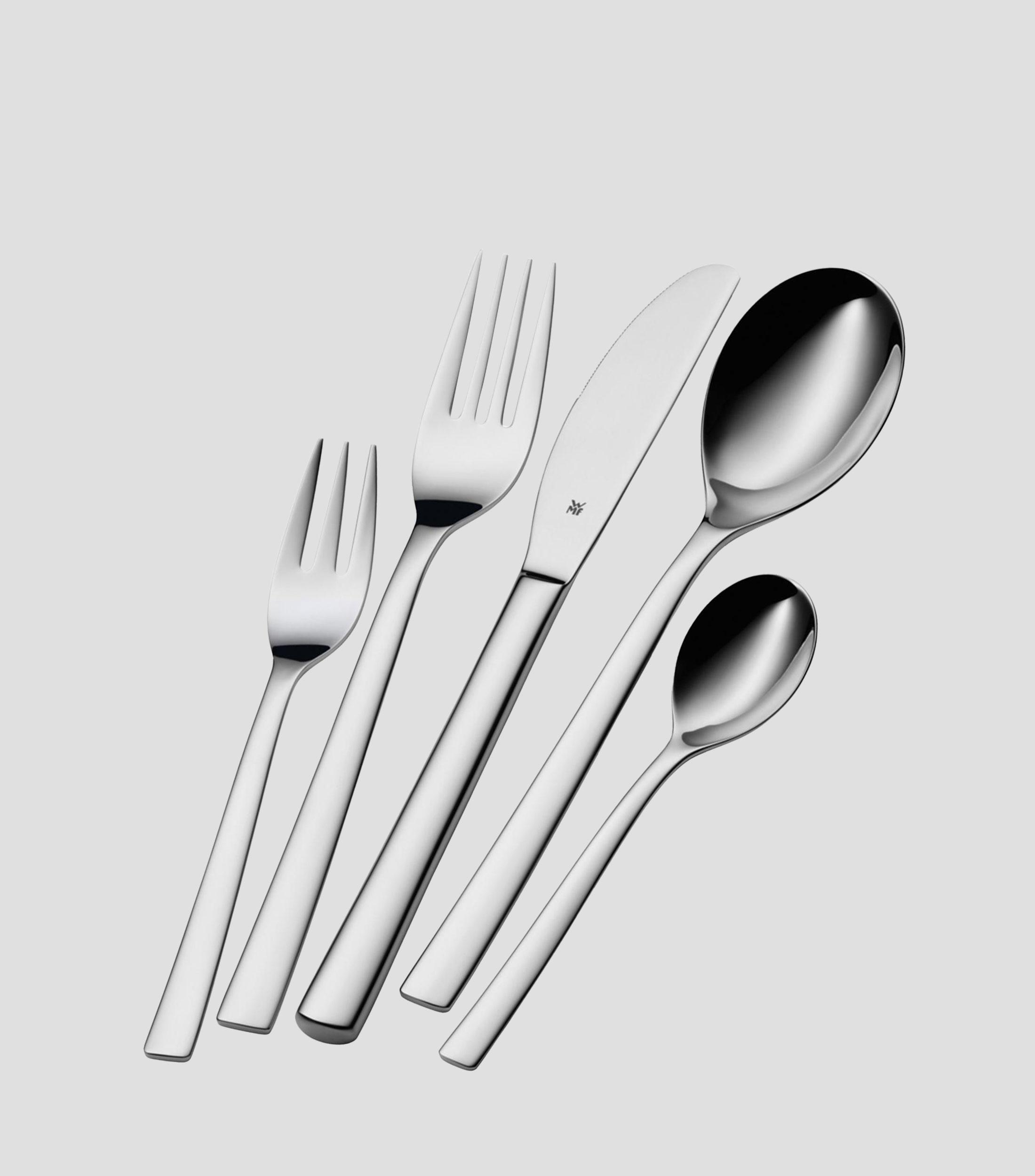 Set de cubiertos 60 piezas Palermo en acero inoxidable