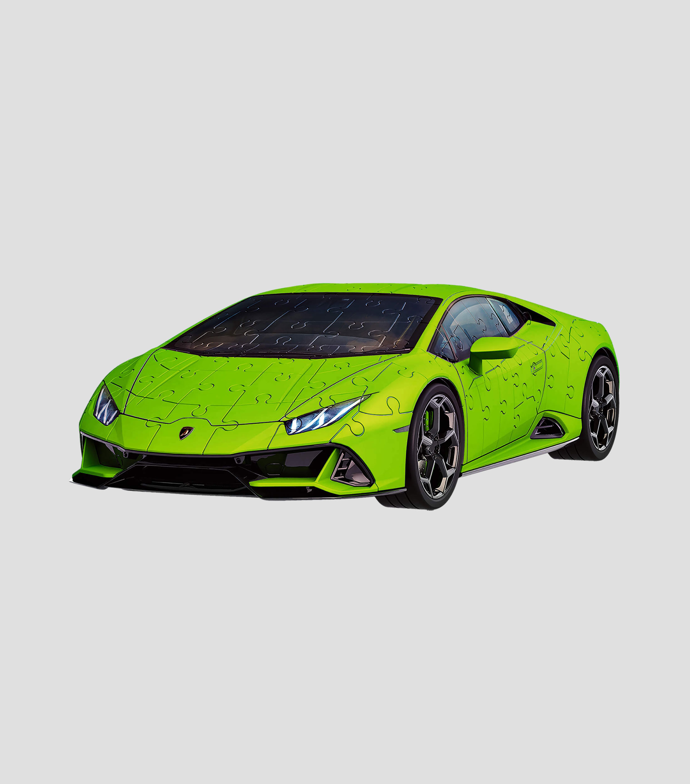 Rompecabezas 3D Lamborghini Huracan Evo Verde