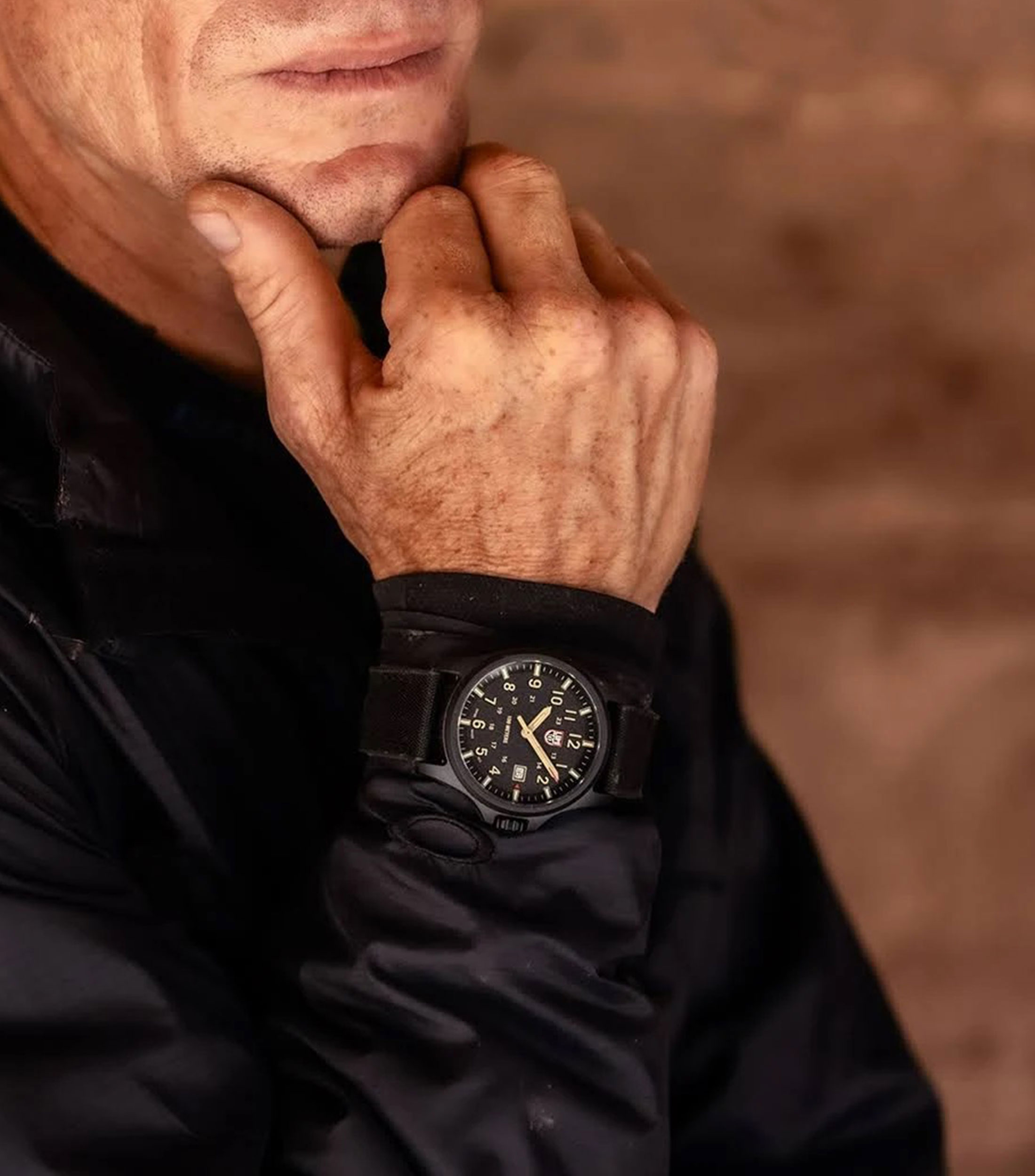 Reloj para hombre Atacama Casual, Negro