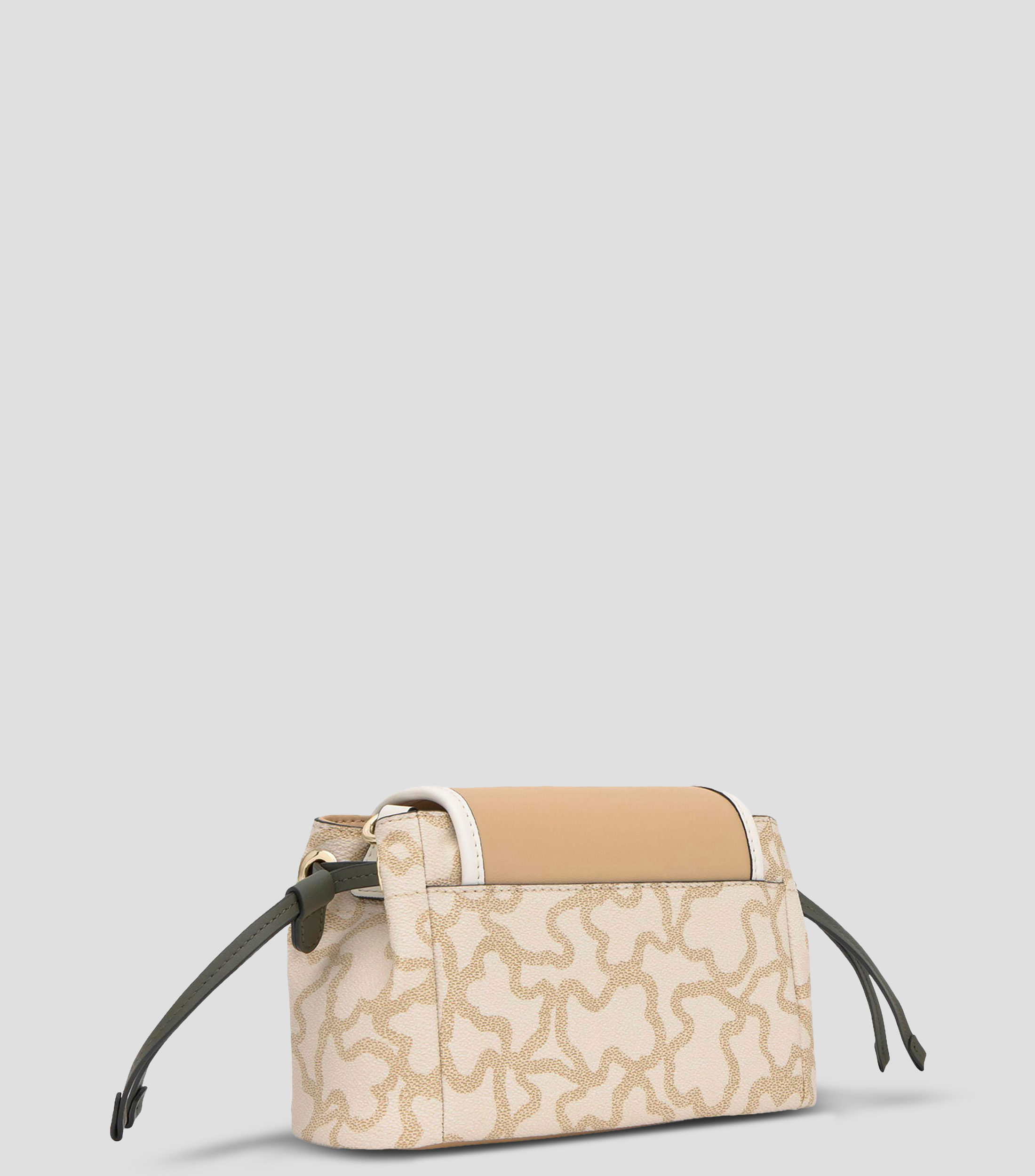 Bolsa bucket en piel Kaos estampado Mujer
