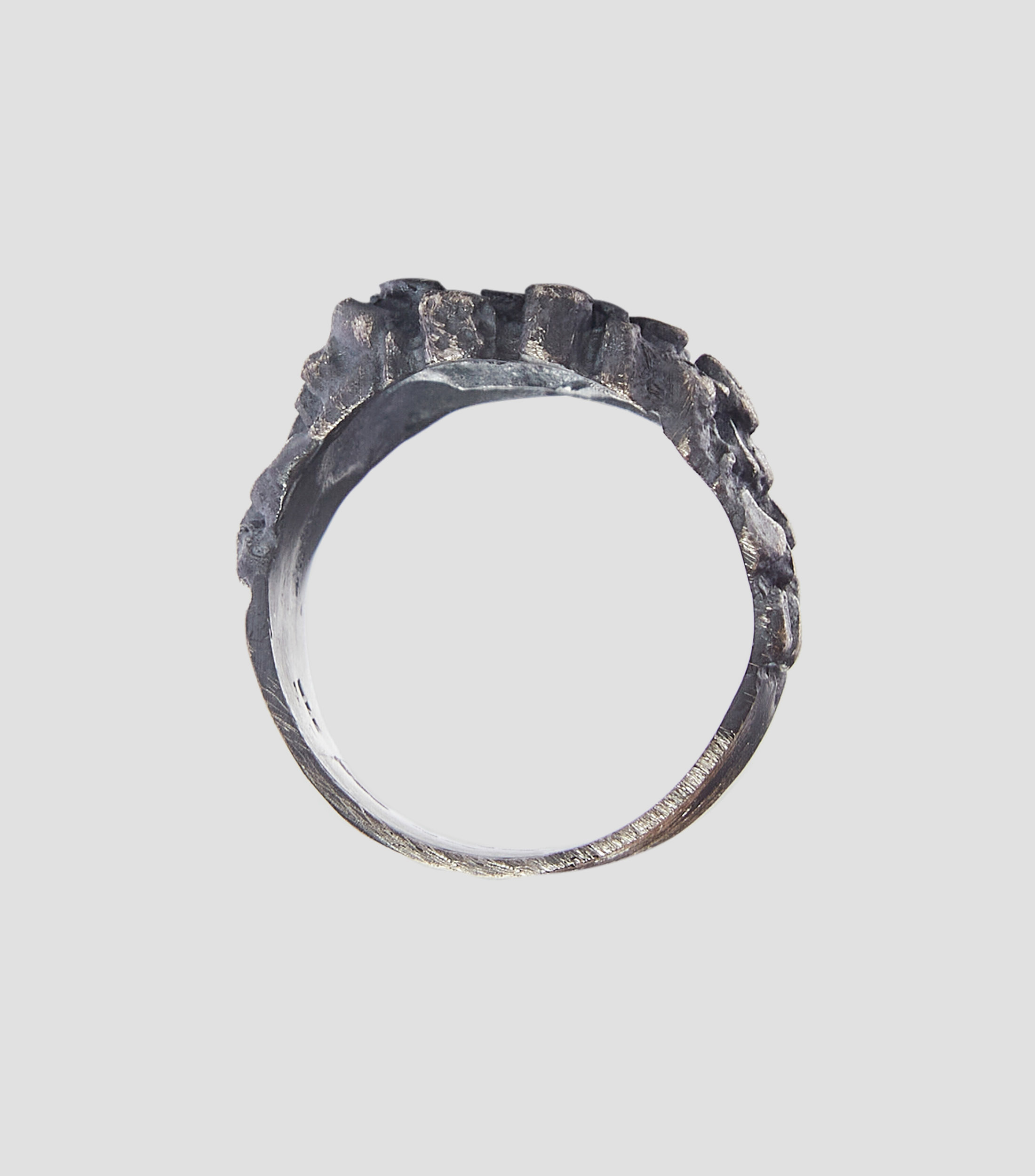 Anillo en plata Hombre