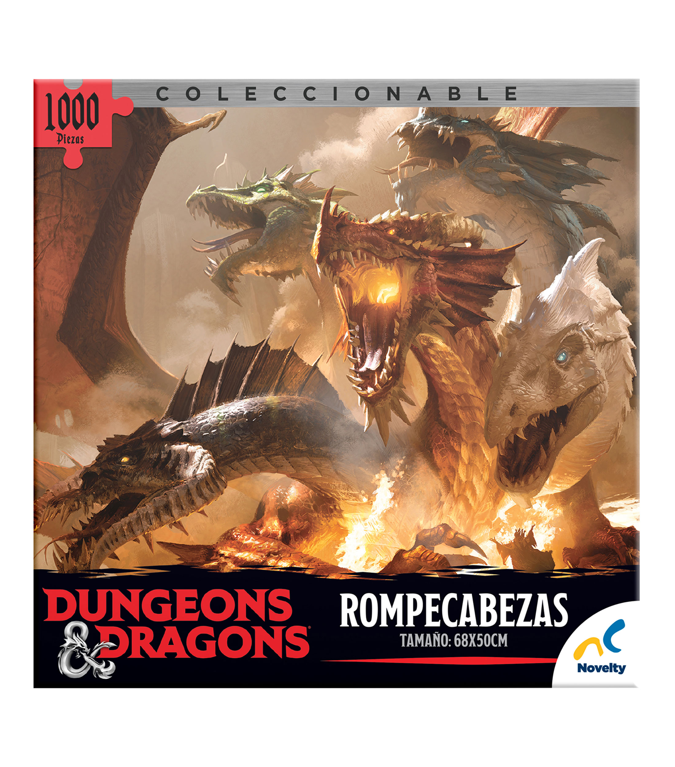 Clementoni Dragonball Impossible Dragon Ball - 1000 Piezas, Póster