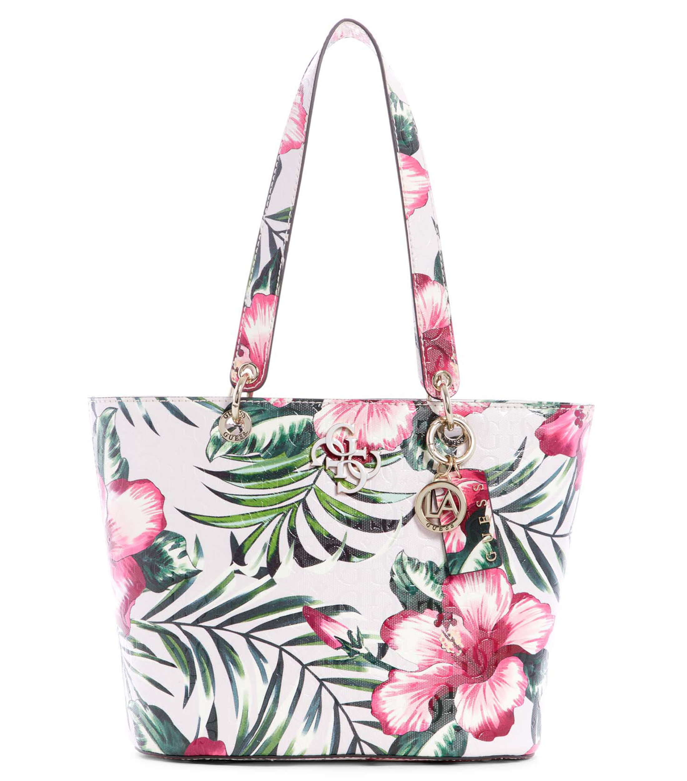 Guess Bolso tote con flores - El Palacio de