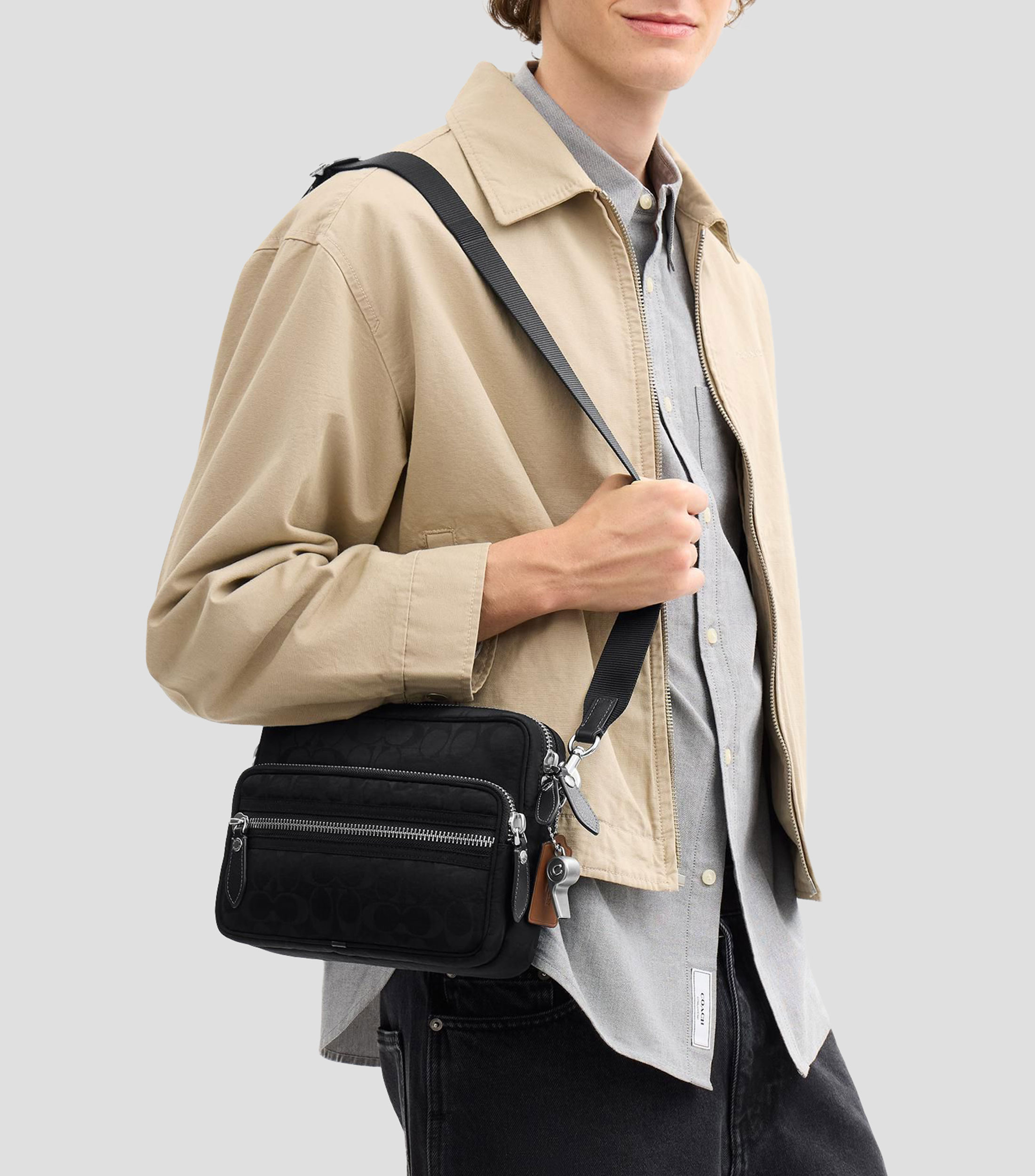 Bolso Crossbody Dakota con estampado Hombre