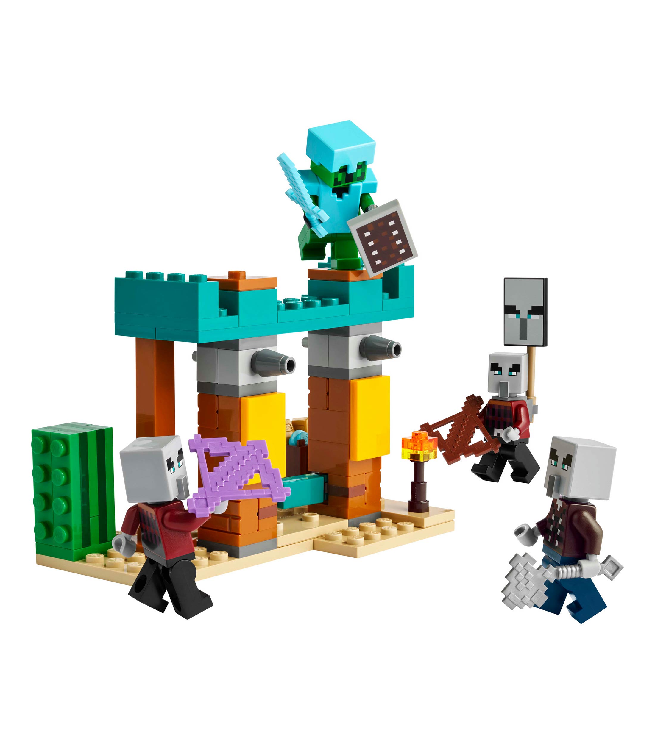 Lego Minecraft La Patrulla del Desierto de los 21267