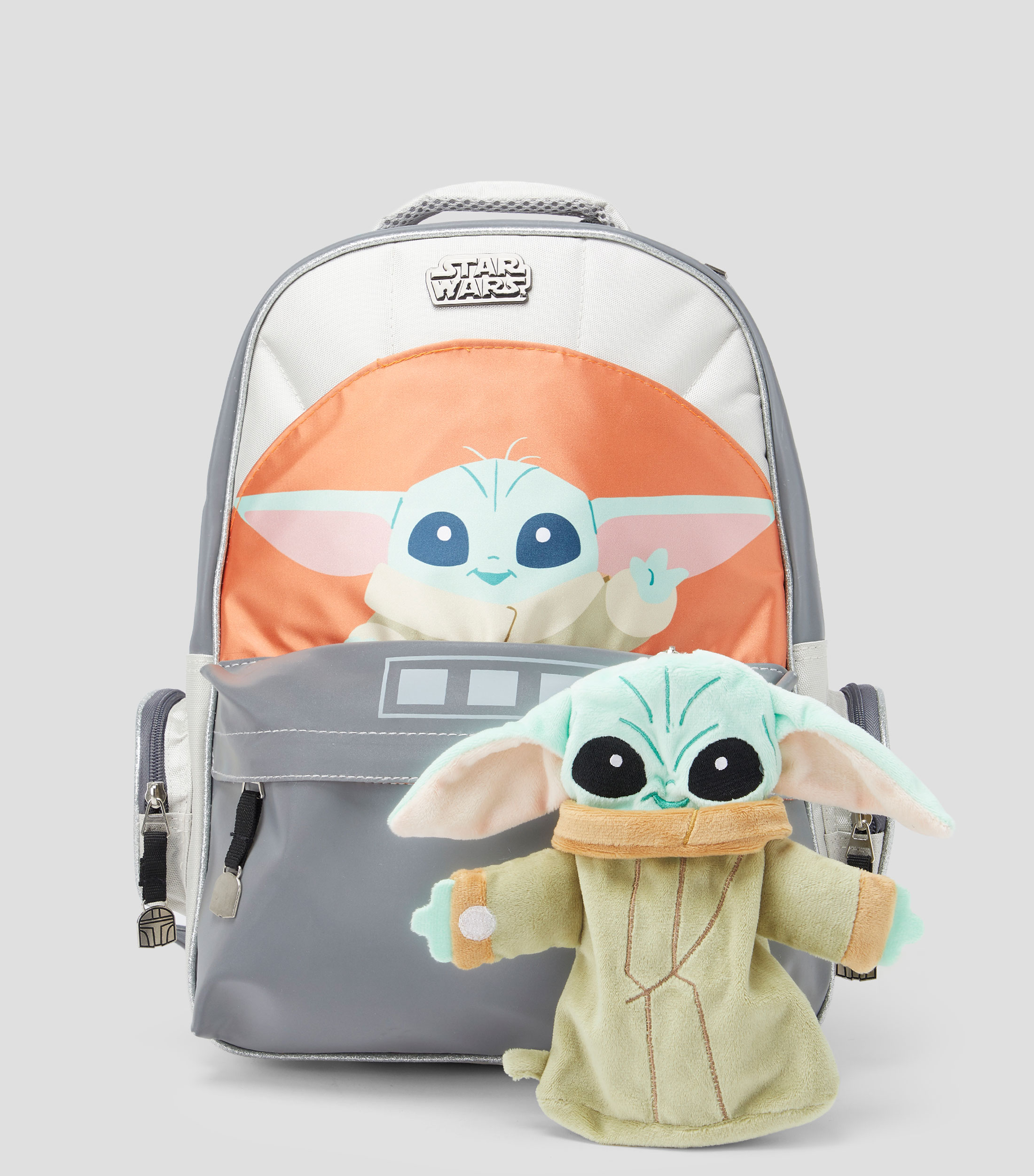Set de mochila y Lapicera Star Wars The Mandalorian Niño