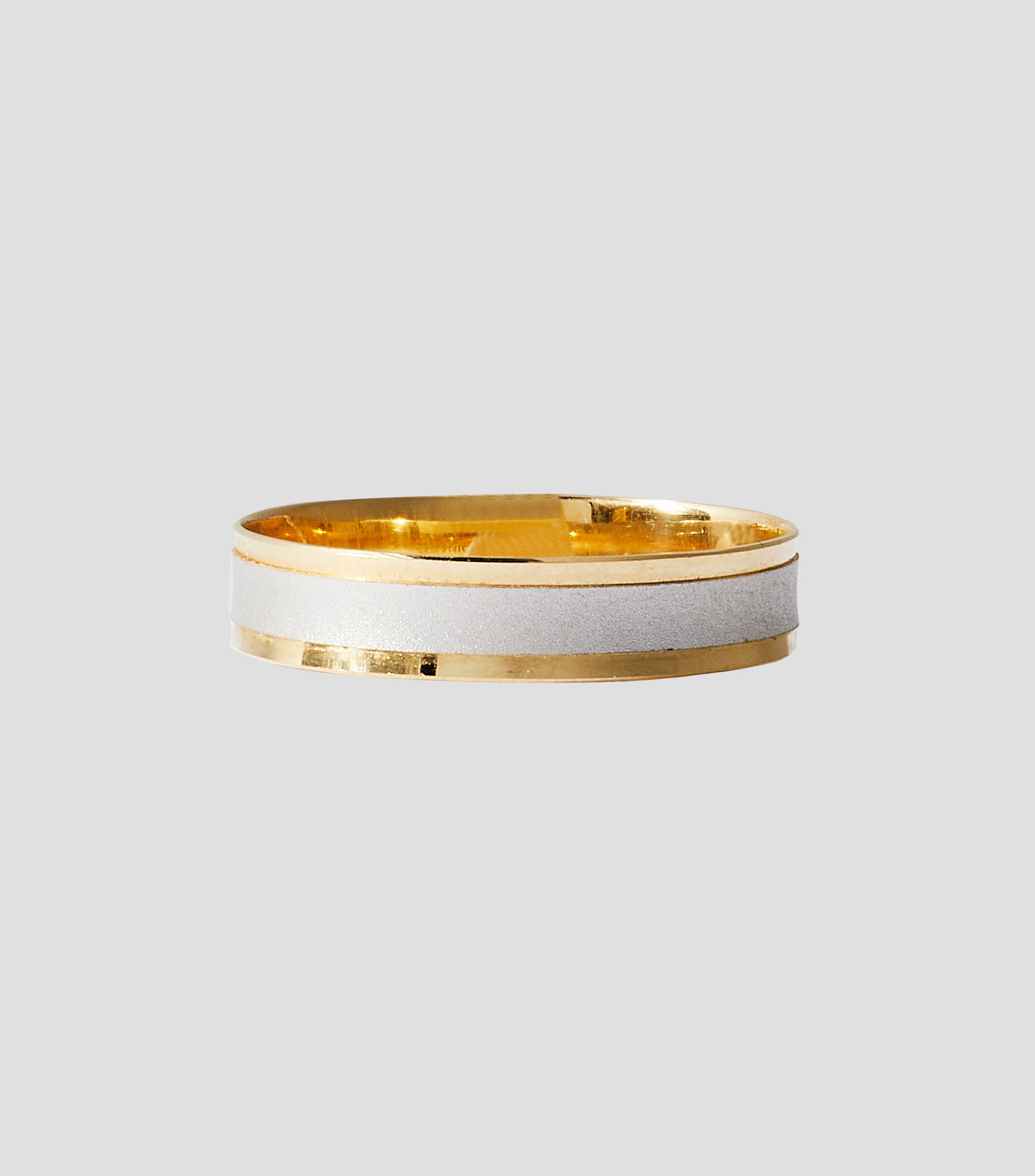 Anillo en oro amarillo de 14 kilates Mujer