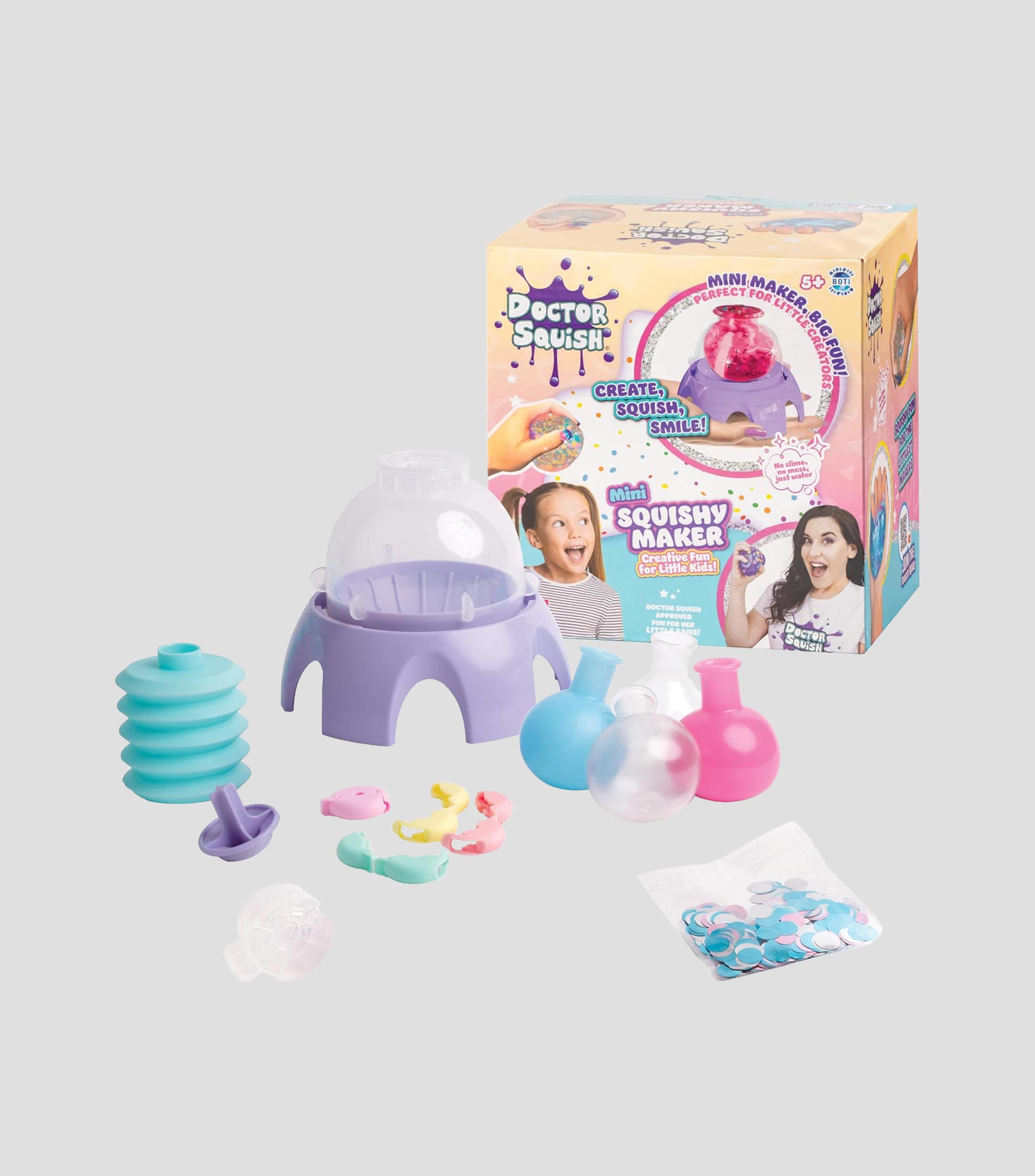 Juego de manualidades - Doctor Squish Mini Máquina de Hacer Squishies