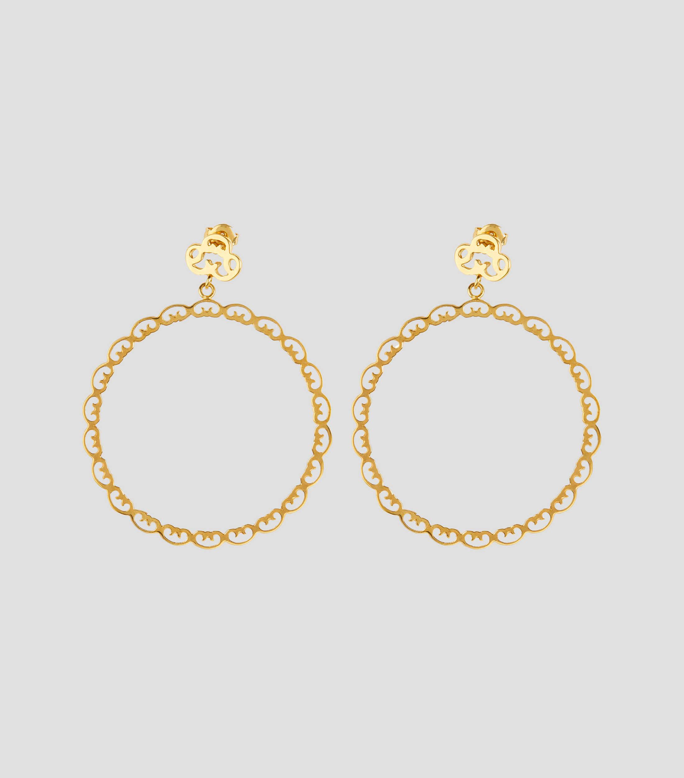 Aretes en plata Mujer