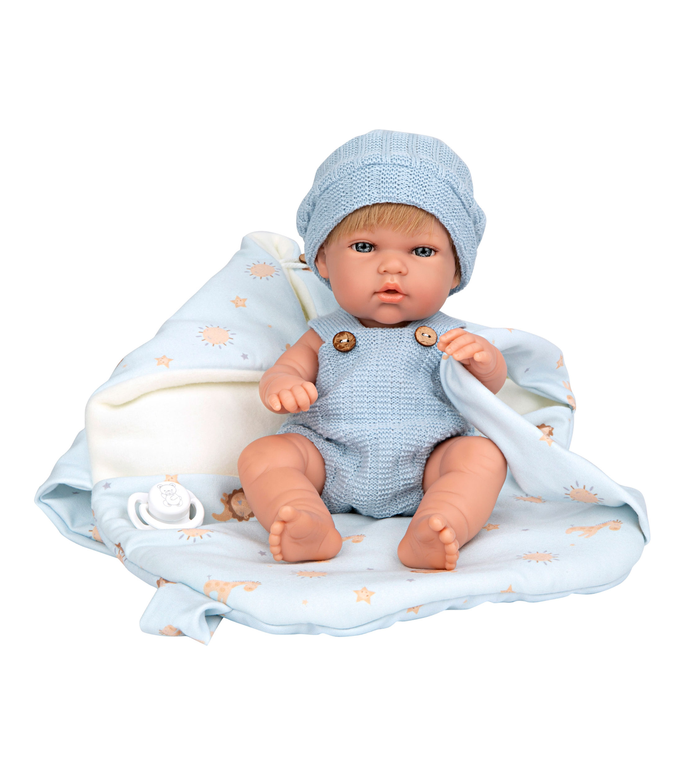 Muñeco Elegance 30 cm Natal con Porta bebé