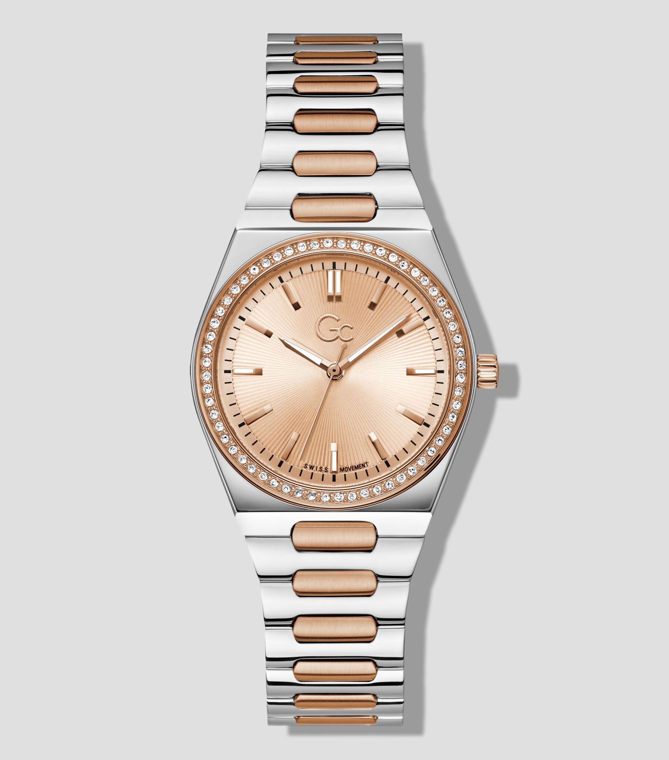 Reloj para Mujer Gc Prodigy Lady Casual, Plateado, Rosa