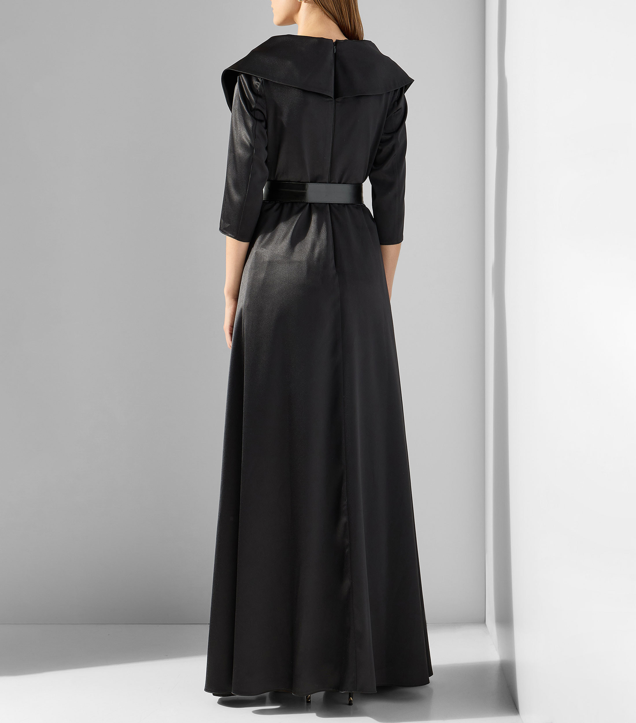 Vestido de fiesta largo sólido Mujer