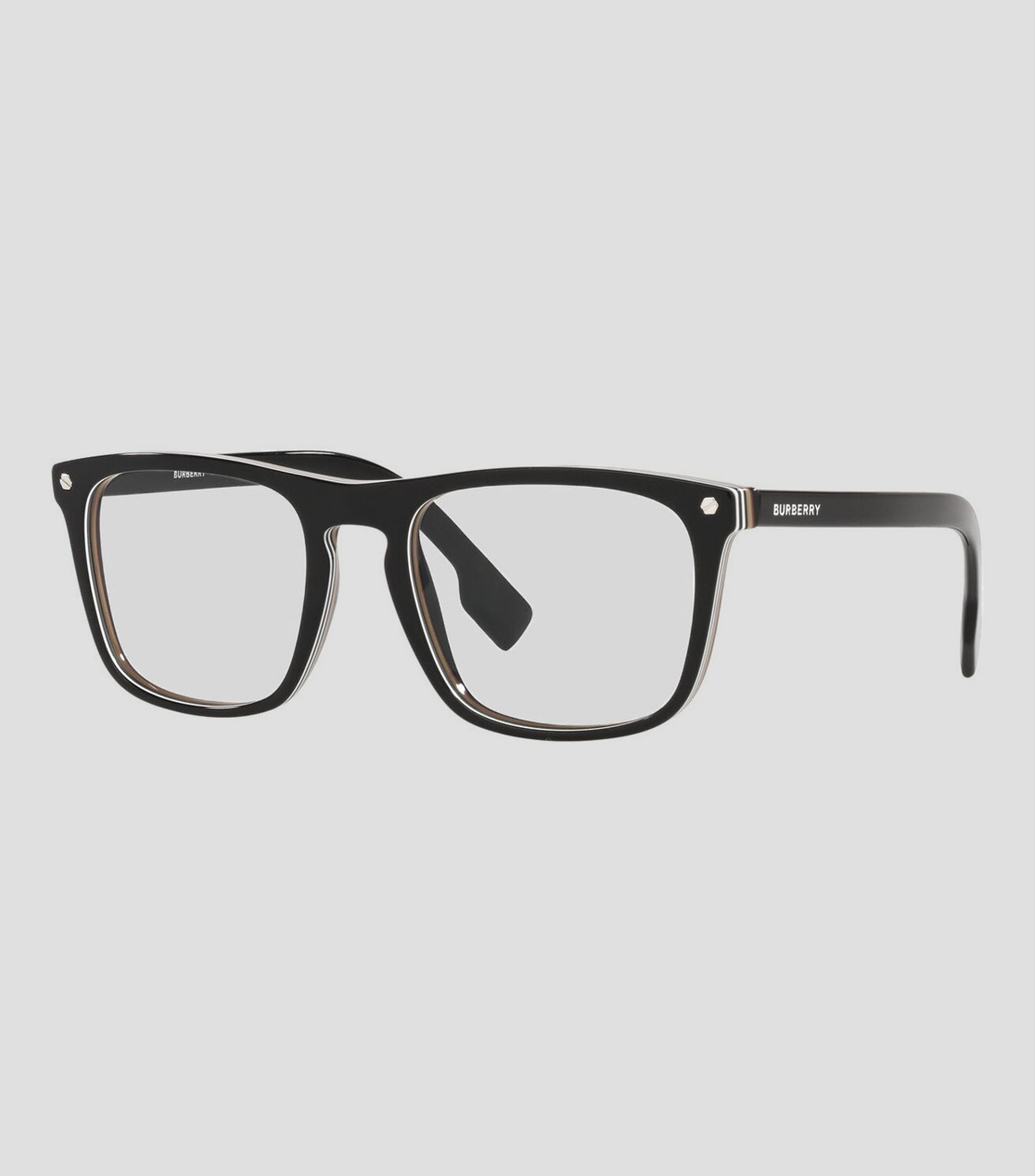 Lentes oftálmicos cuadrados Bolton negros Hombre