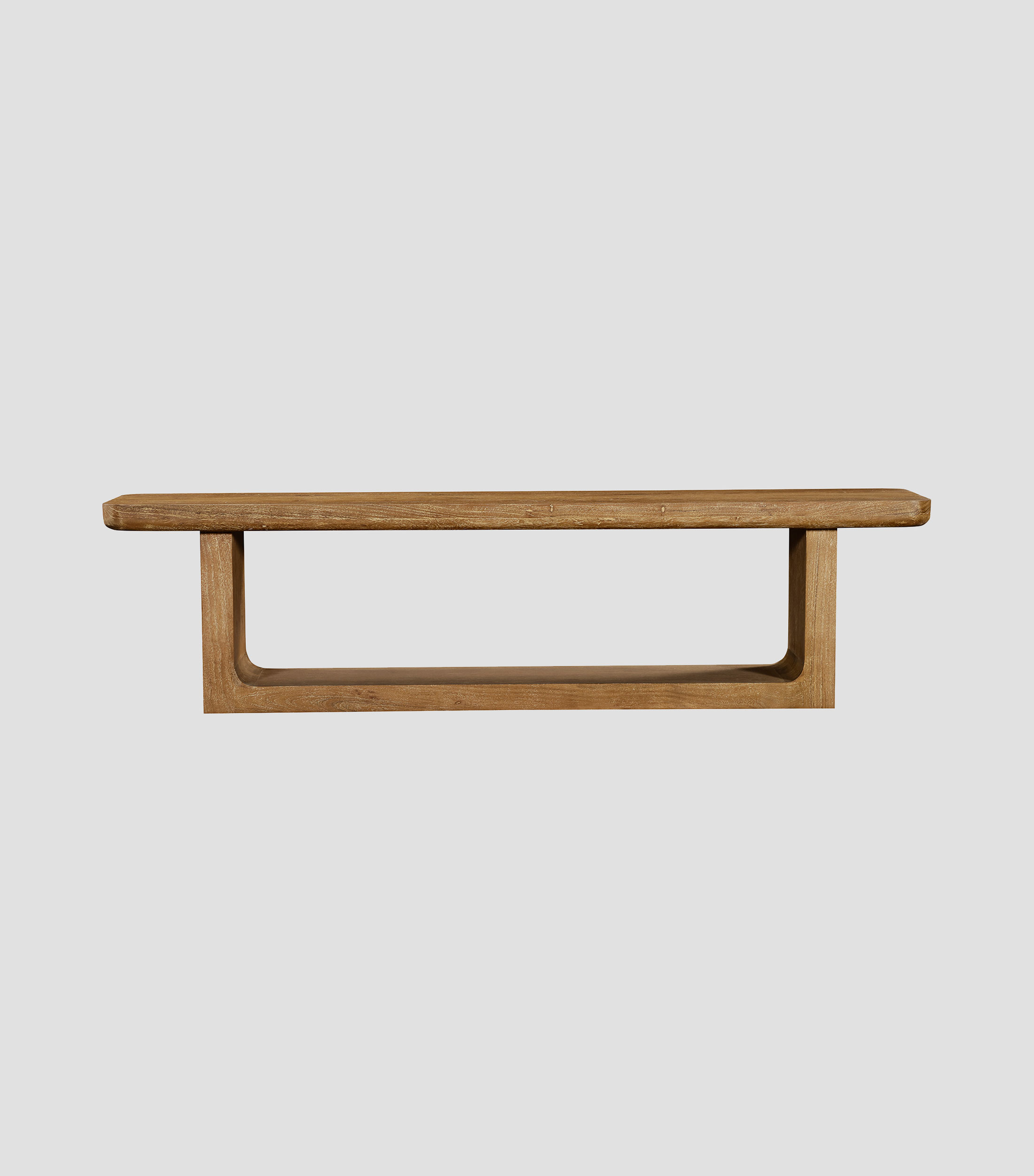 Banca de comedor Holfred en madera de acacia