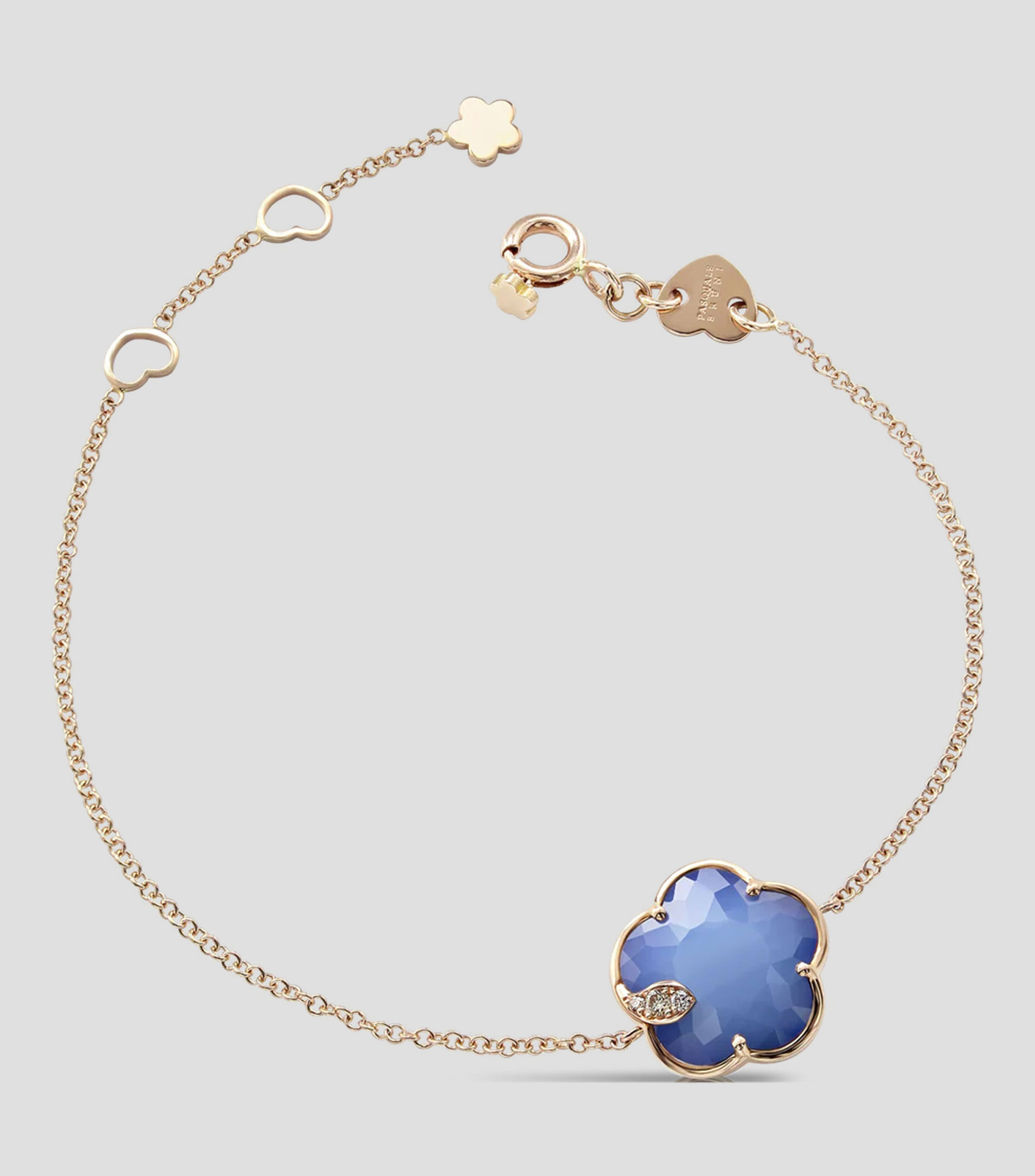 Pulsera en oro rosa 18 Kilates Petit Joli Mujer