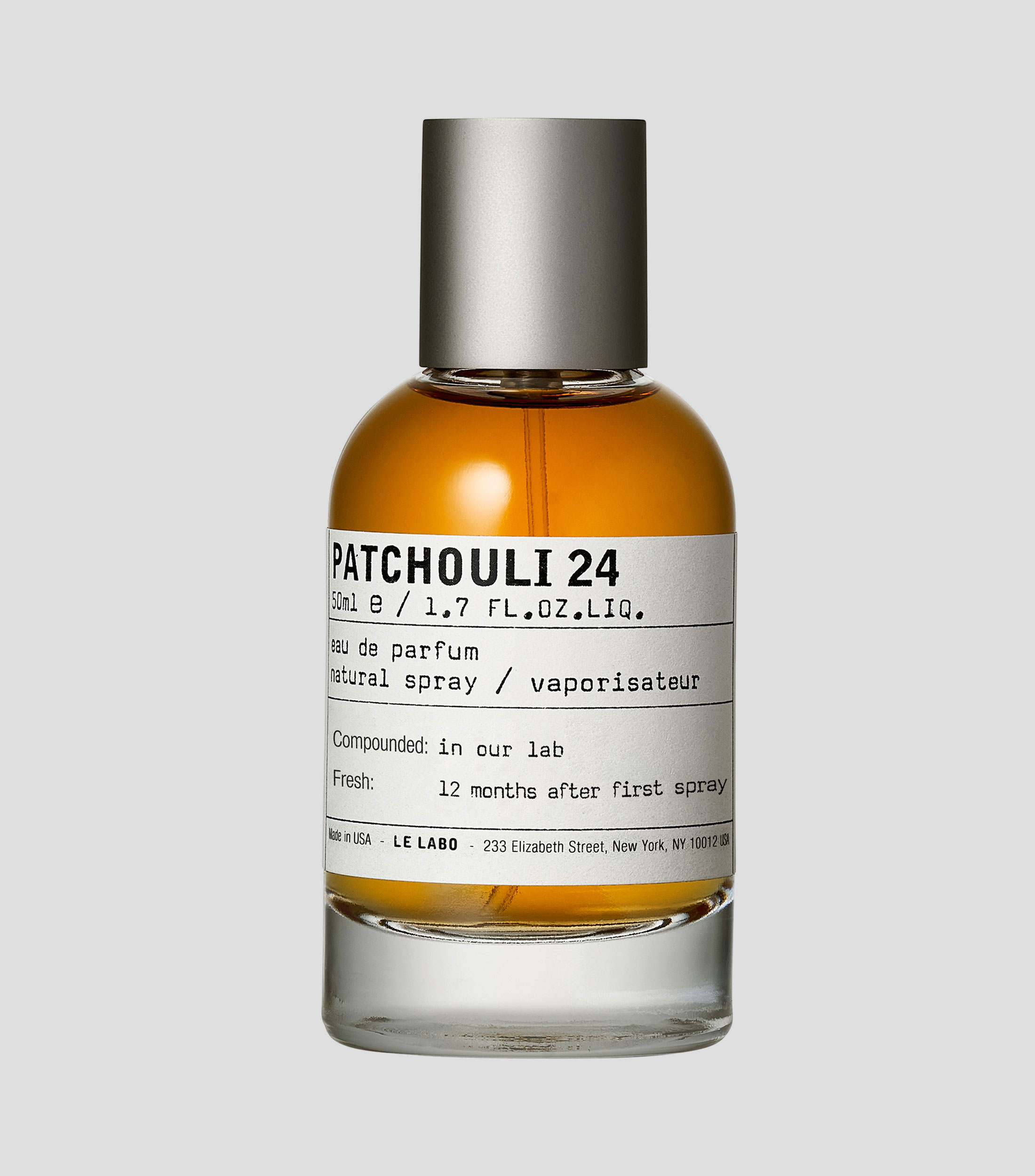 Perfume, Patchouli 24 Eau de Parfum, 50 ml Unisex