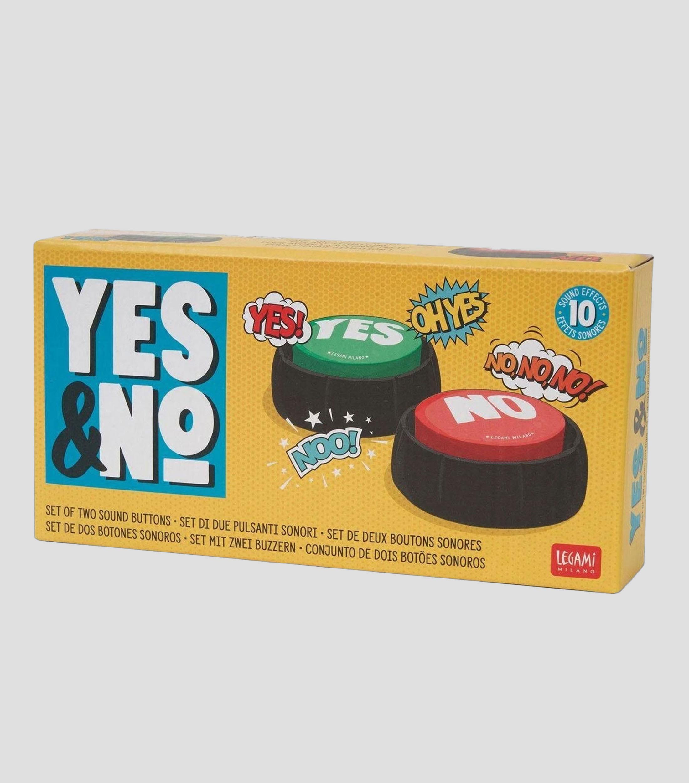 Set de 2 Botones Yes & No