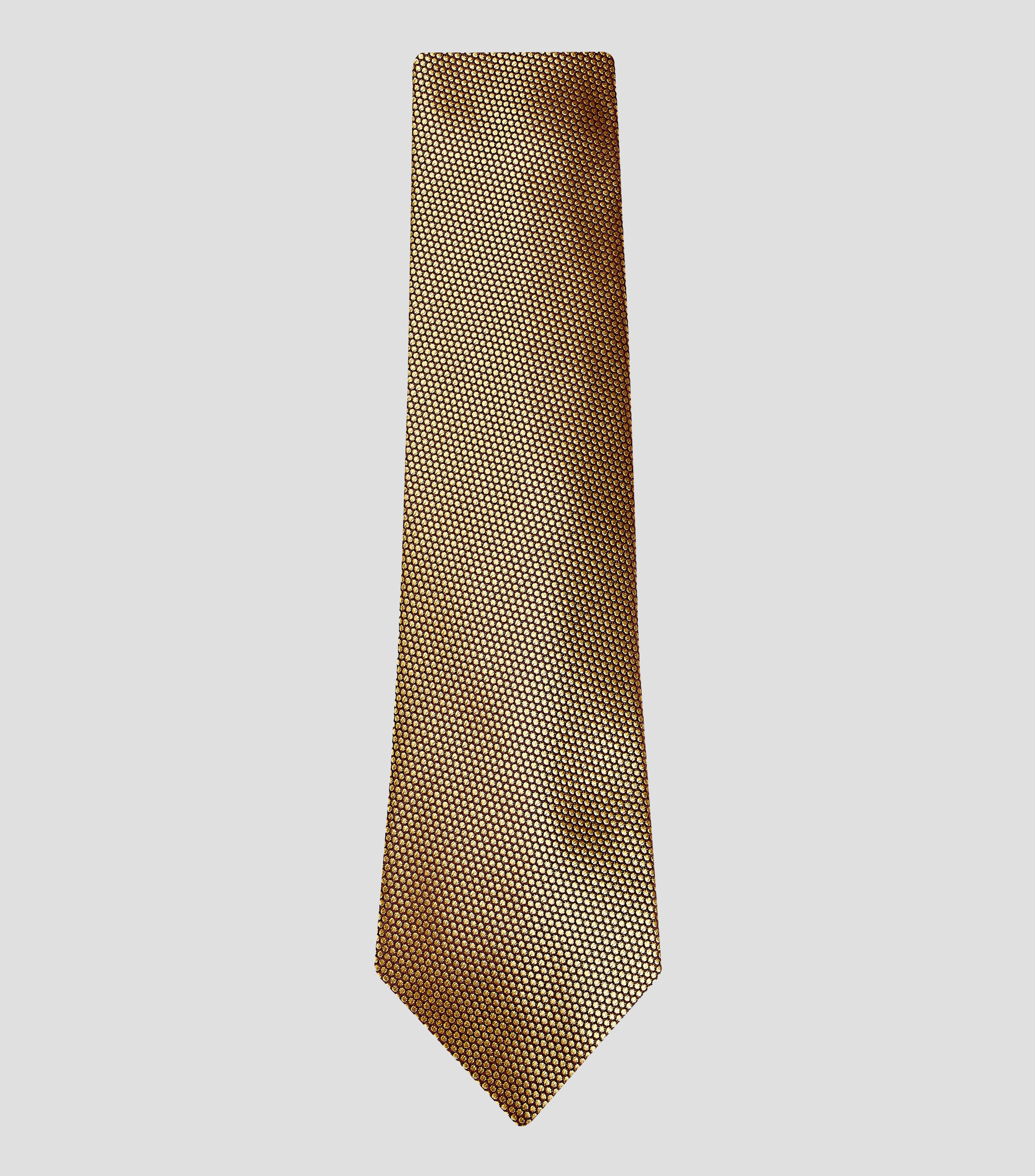 Corbata ancha en seda animalprint Brera