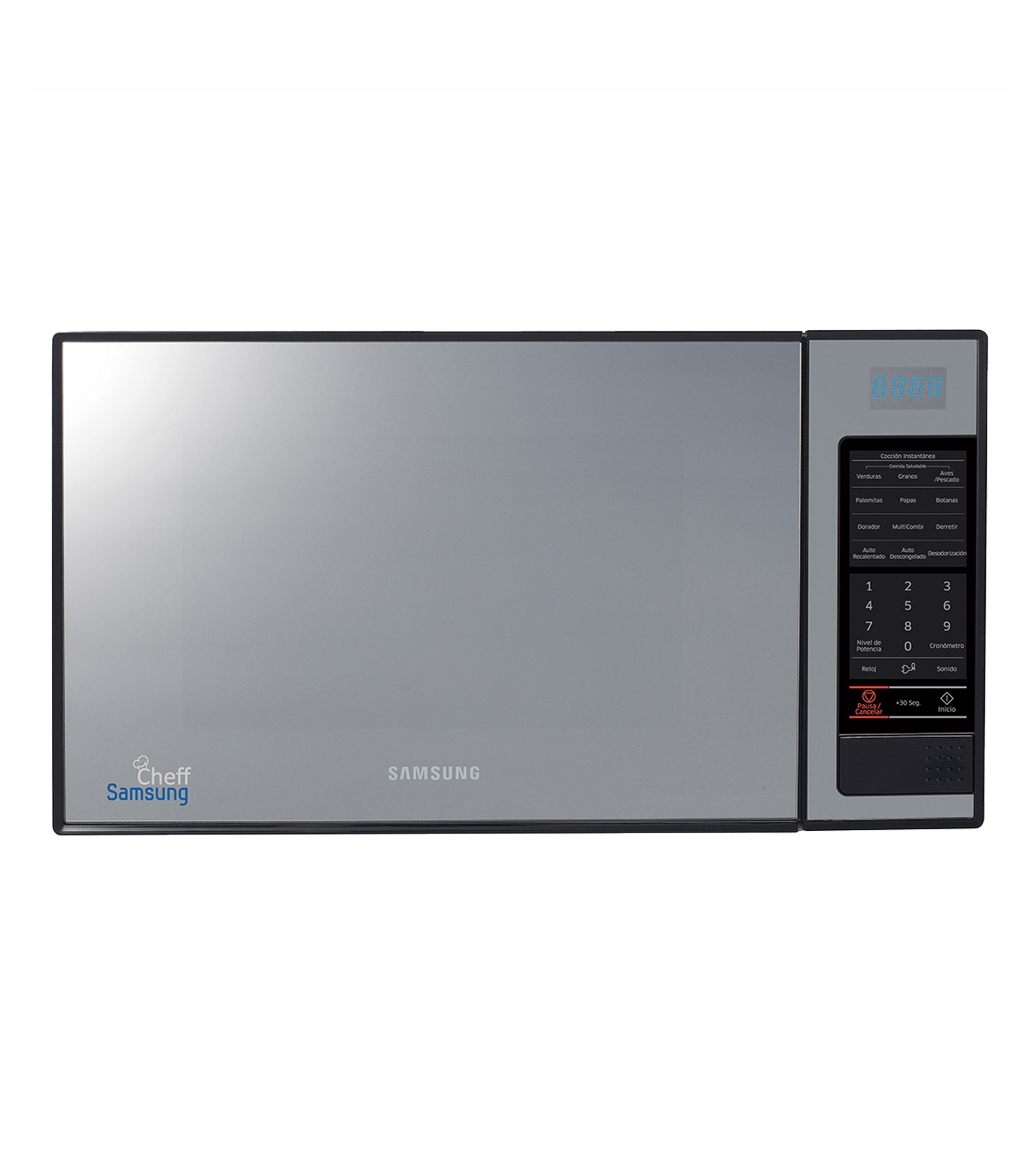Samsung Horno de Microondas 1p3 Grill Mirror - El Palacio de Hierro