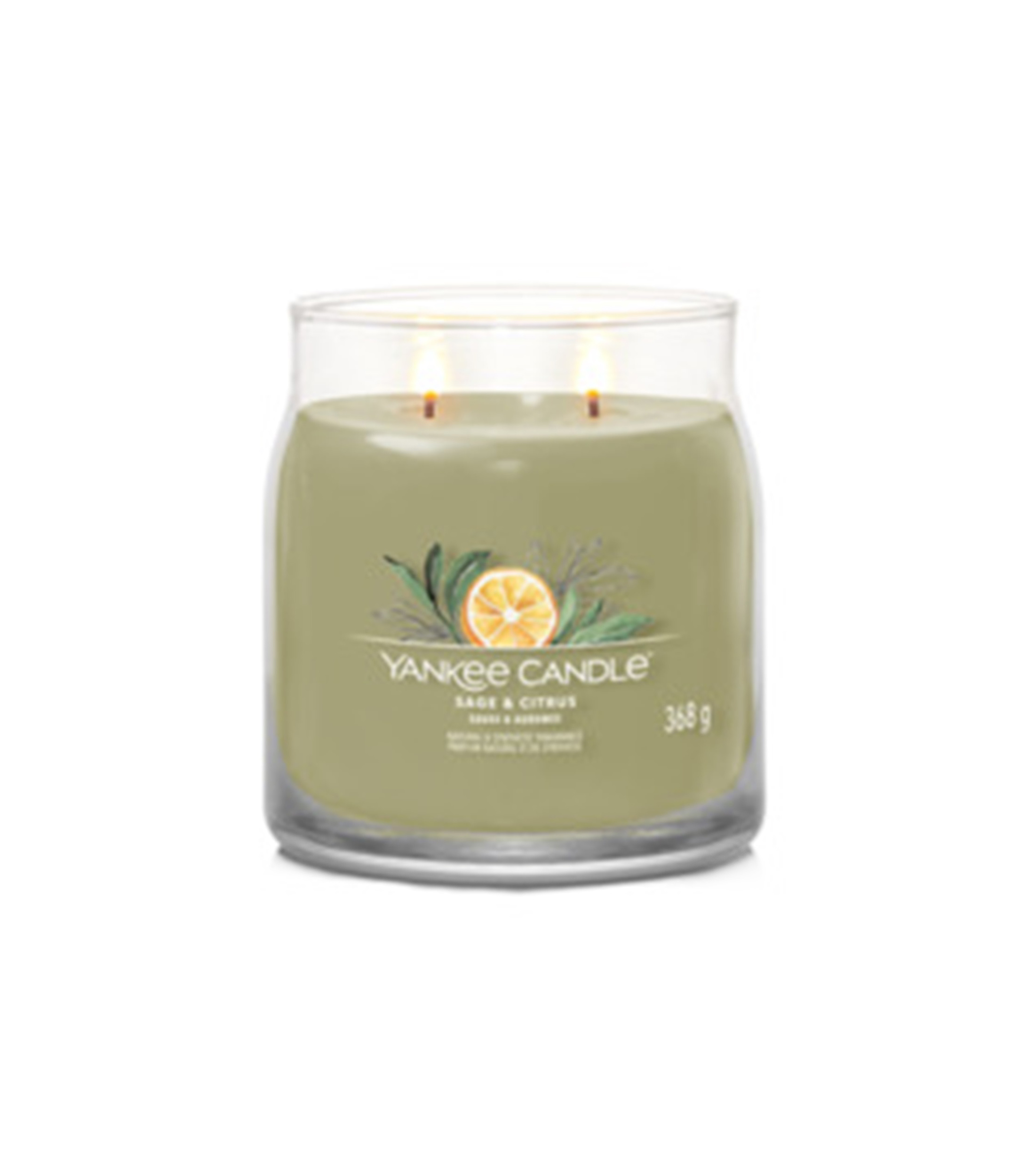 Vela Jar Yankee M Sage Citrus