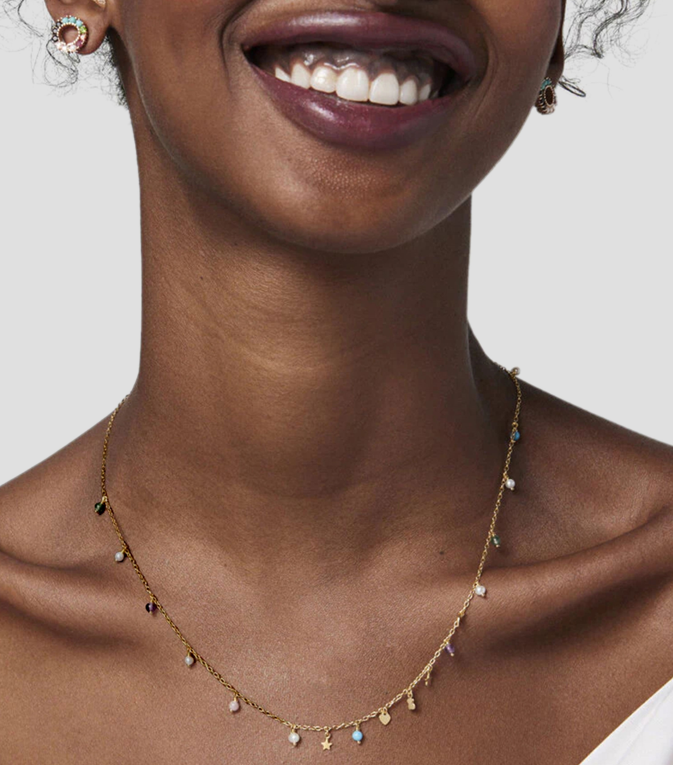 Gargantilla en plata Cool Joy Mujer