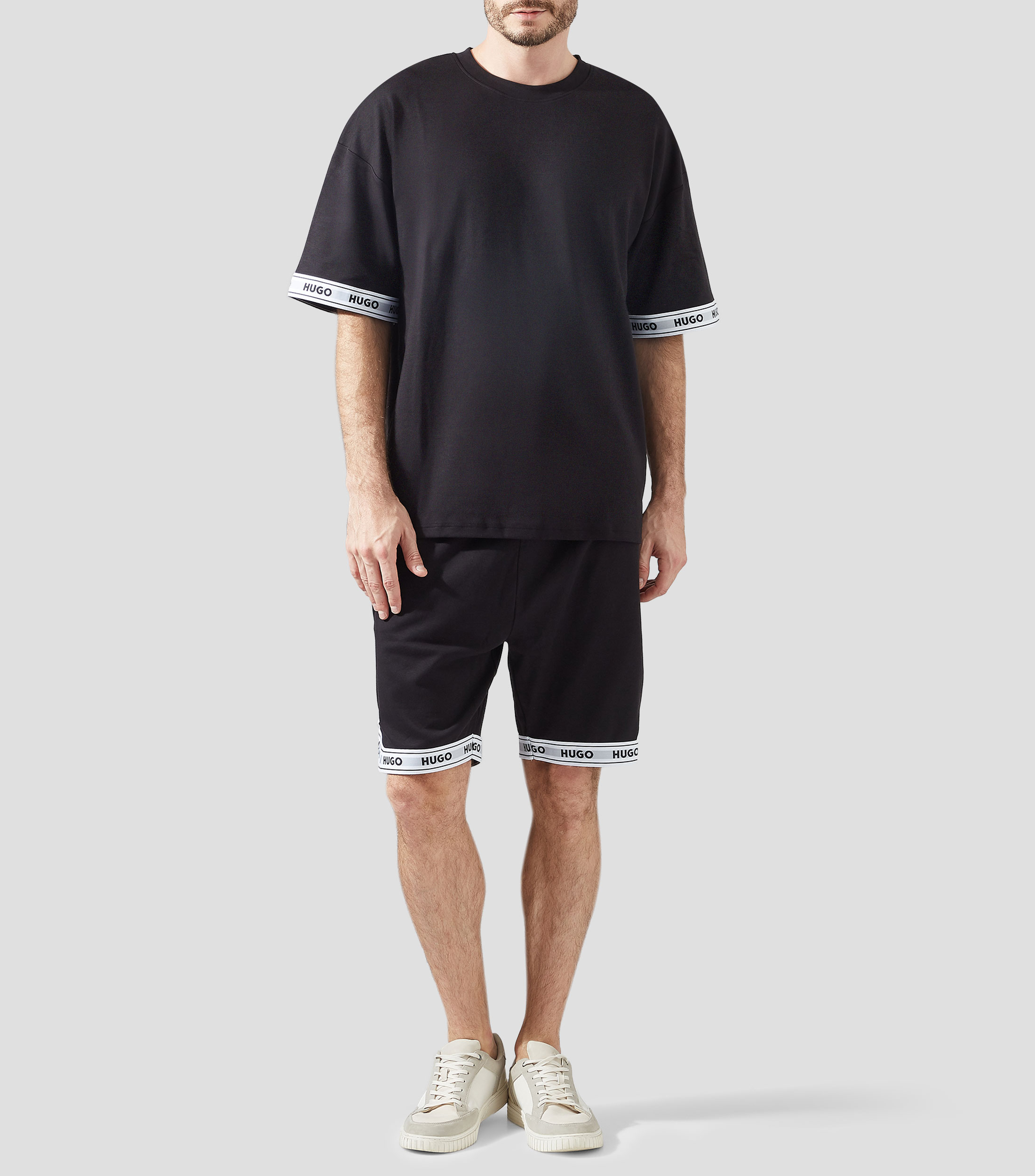 Playera Cuello redondo manga corta liso Hombre
