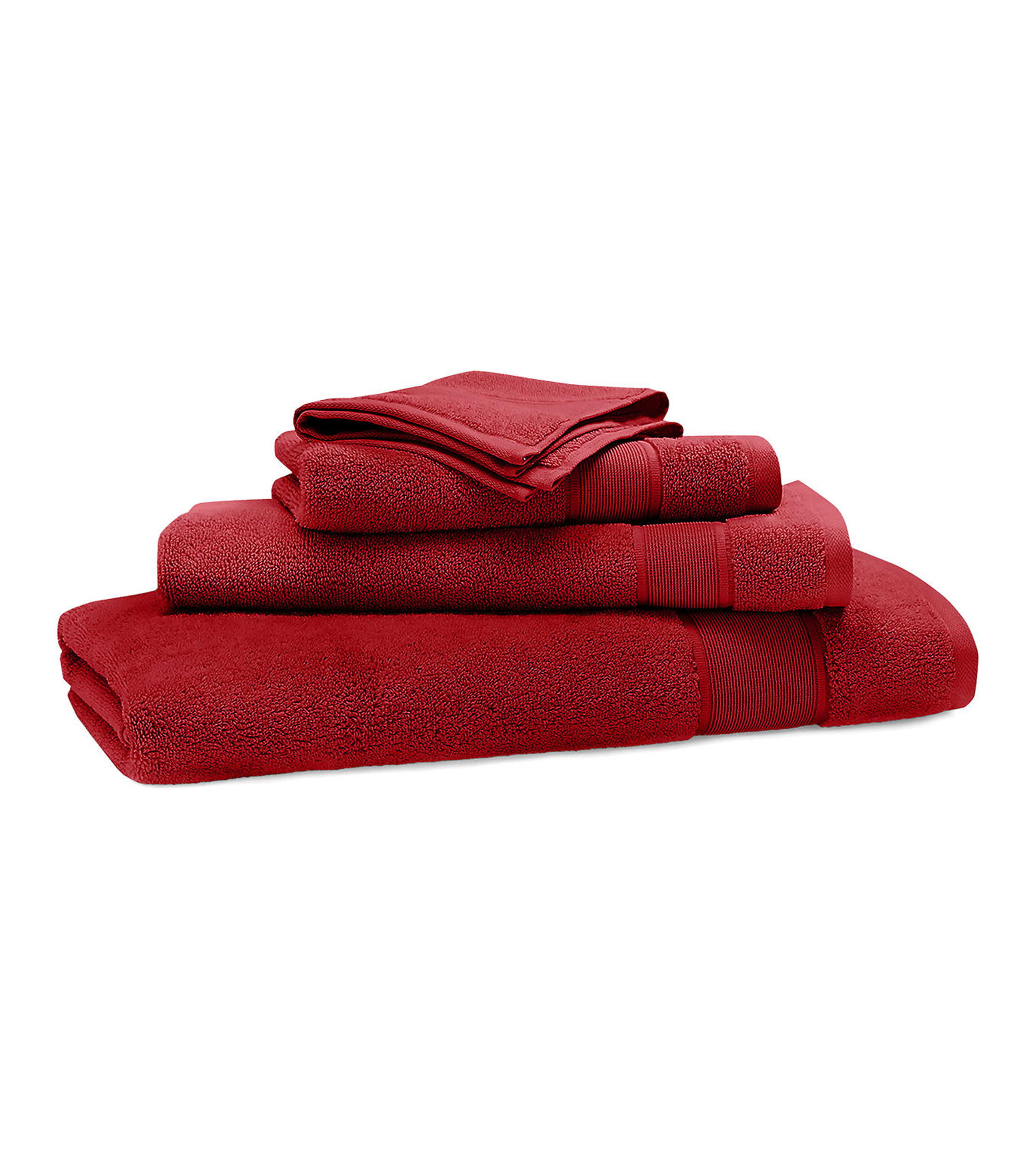 Toalla de manos Sanders, rojo
