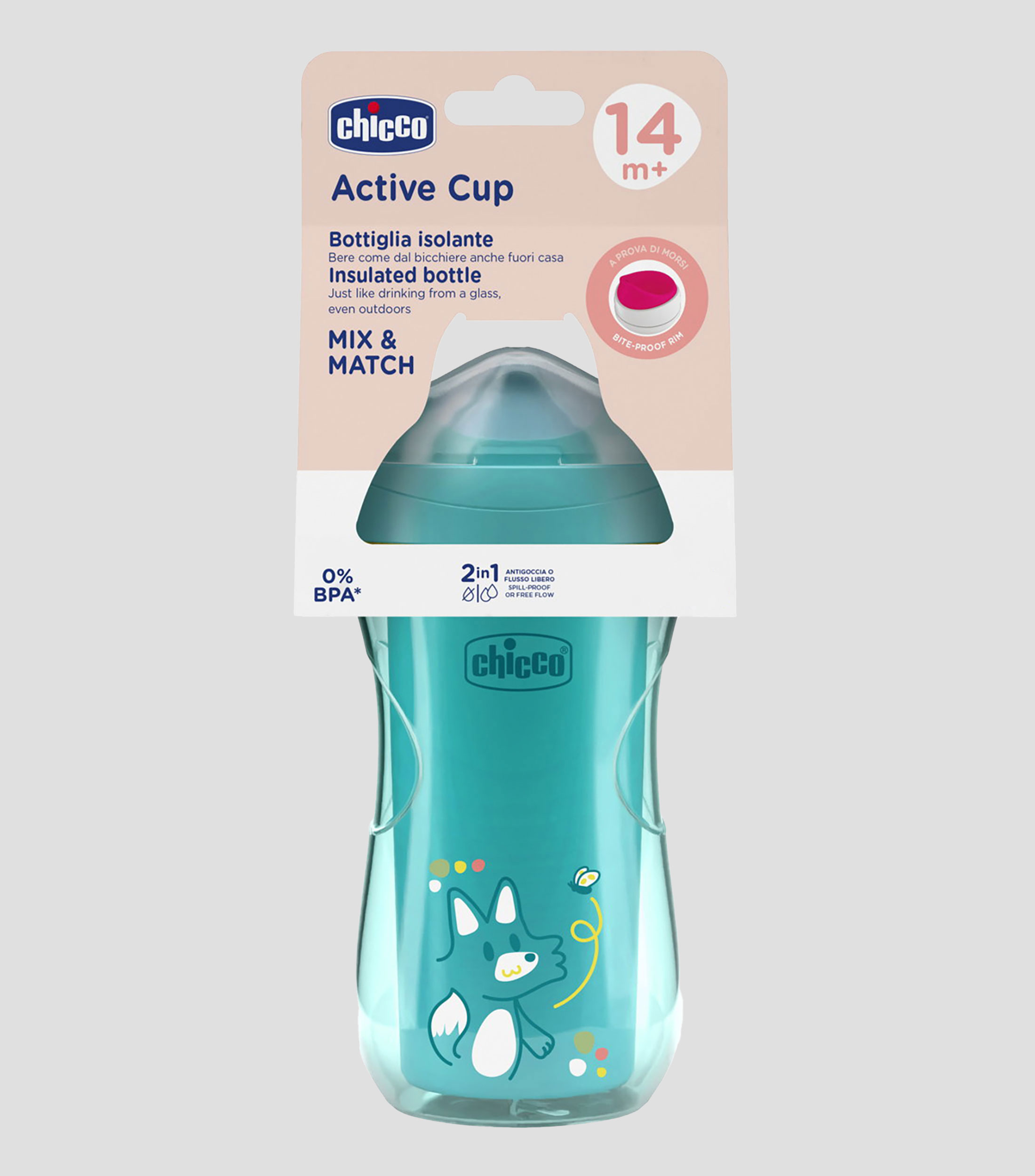 Vaso Activo estampado, 266 ml